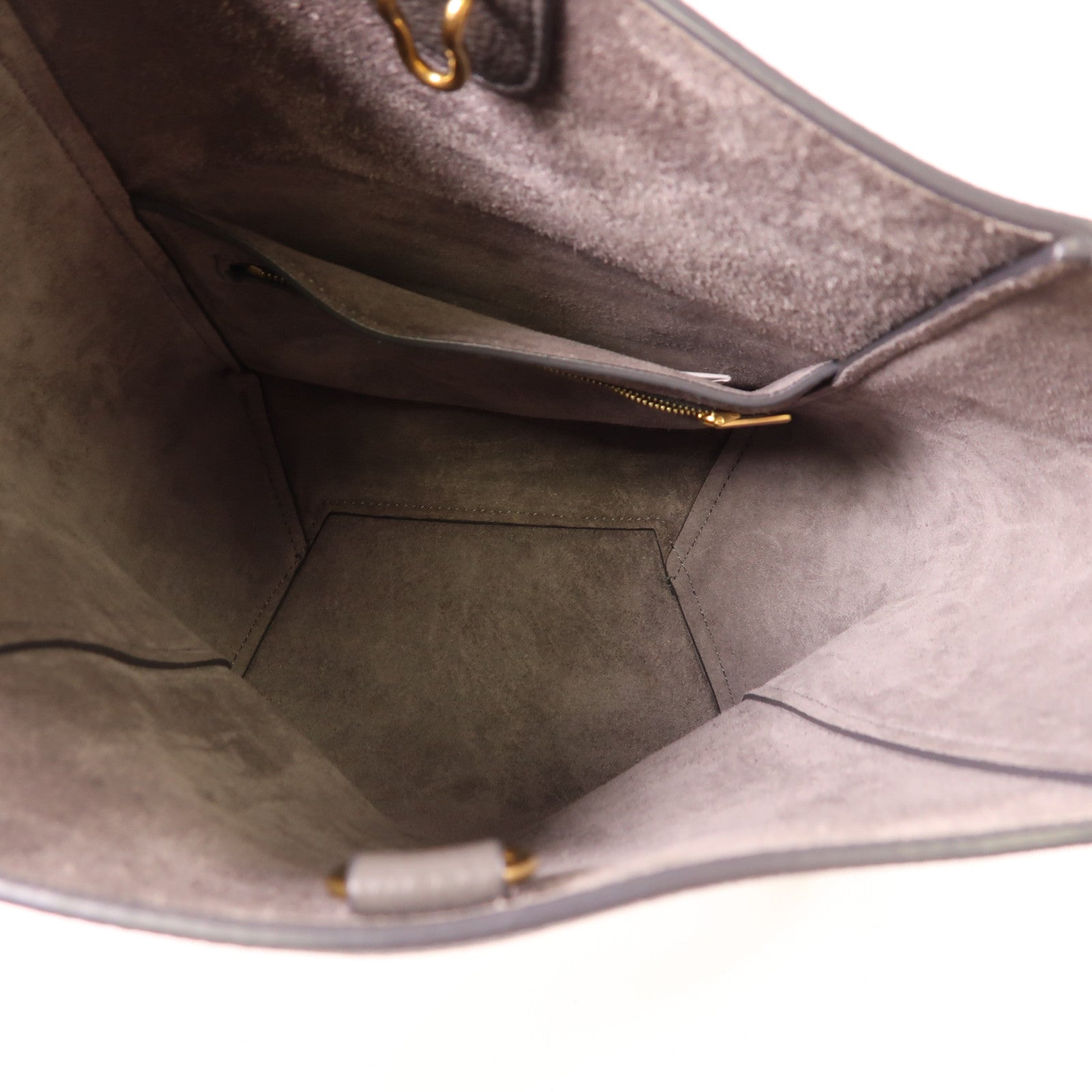 CELINE 牛皮皮革Sangle Bucket Bag金扣肩背袋