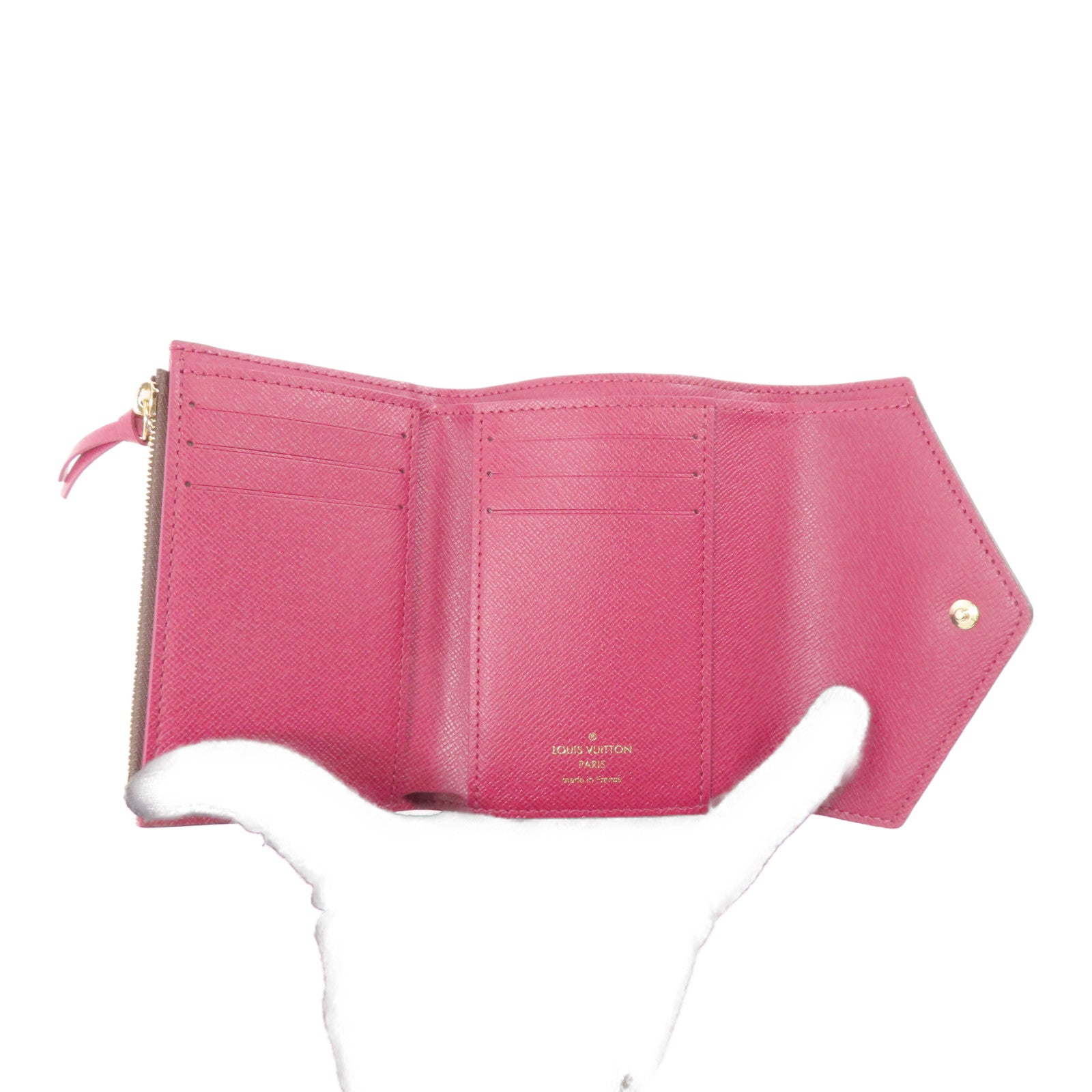 LOUIS VUITTON Monogram Victorine金扣錢包