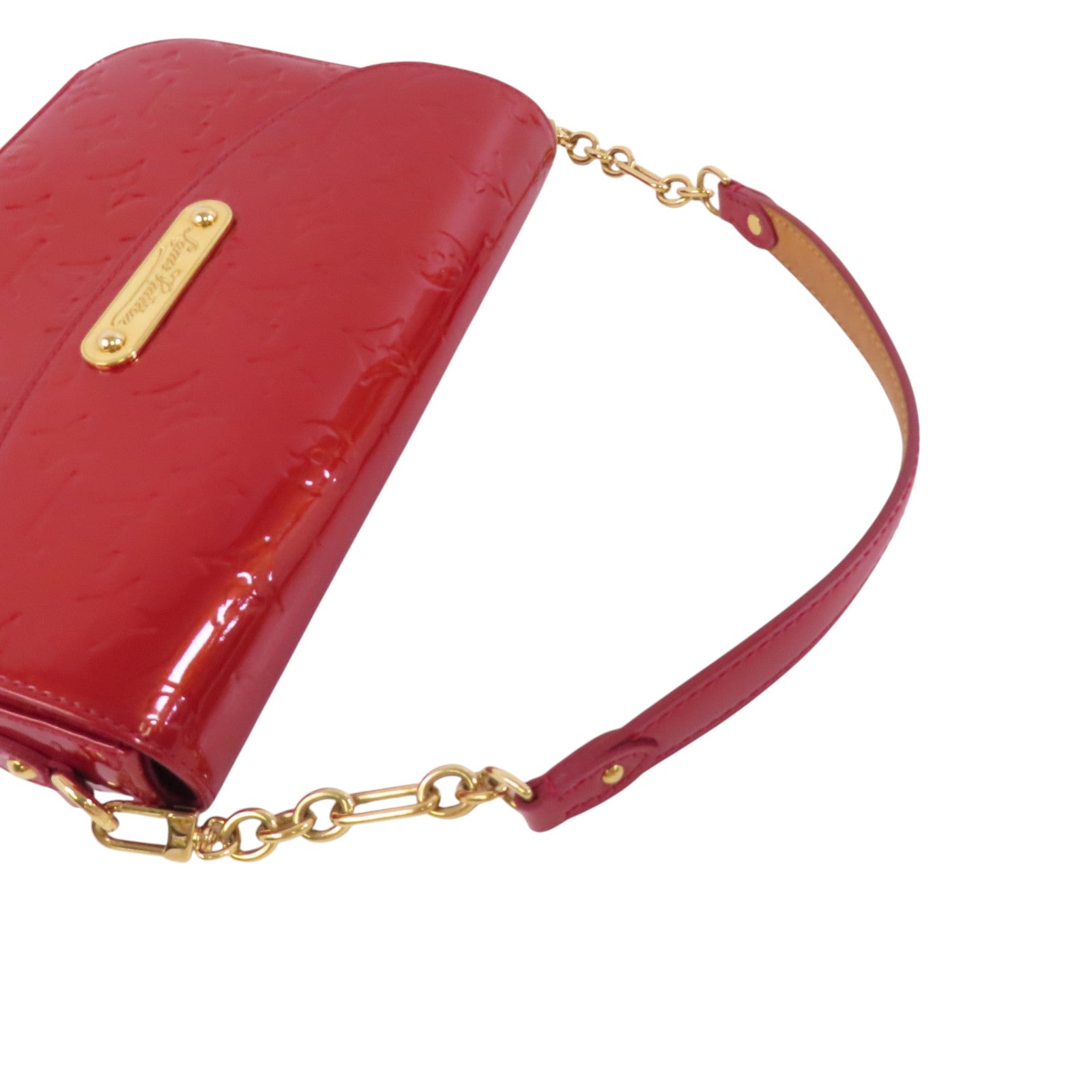 LOUIS VUITTON Monogram Vernis Rodeo Drive金扣肩背袋
