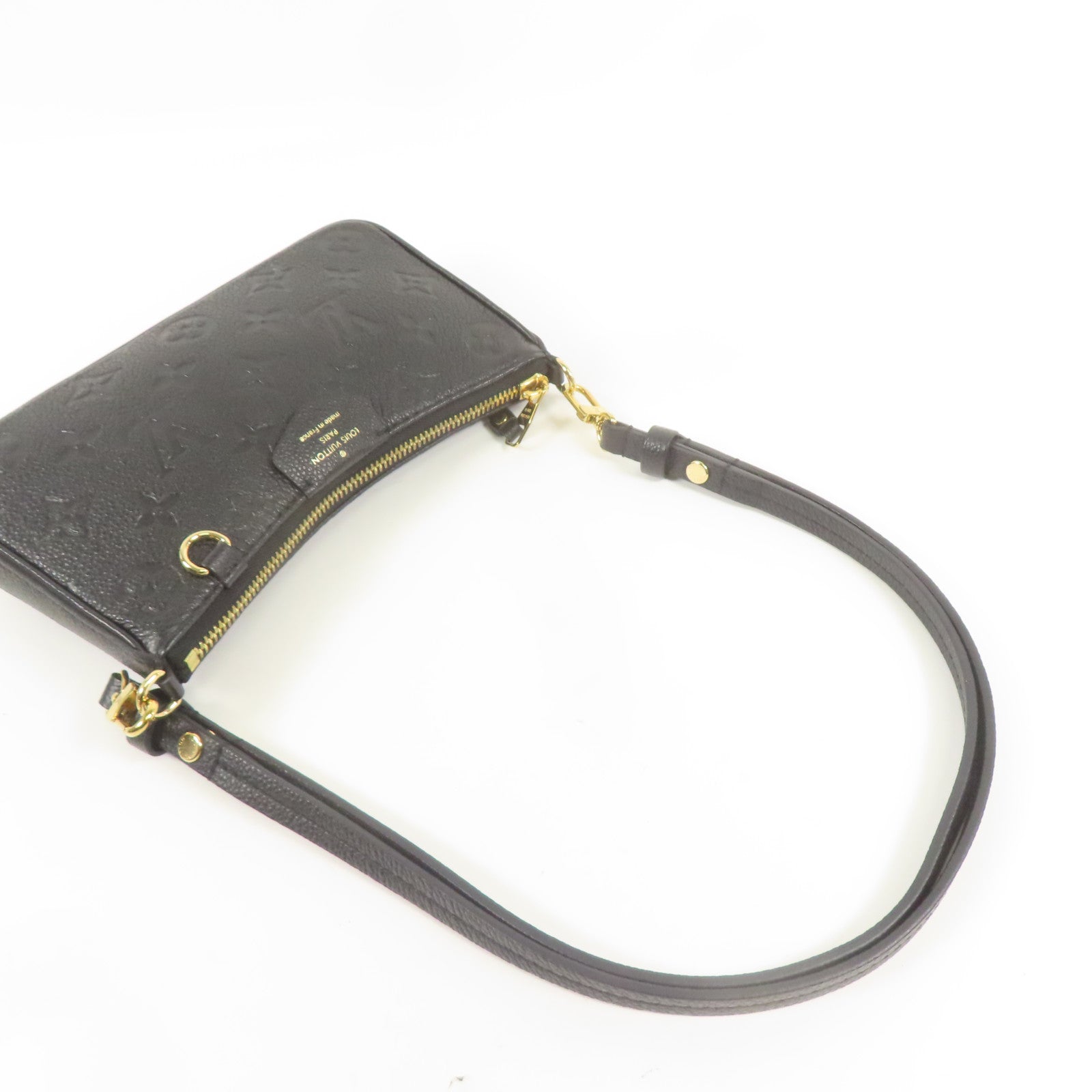 LOUIS VUITTON LV GHW Easy Pouch On Strap 2way Shoulder Bag M80349 Empreinte