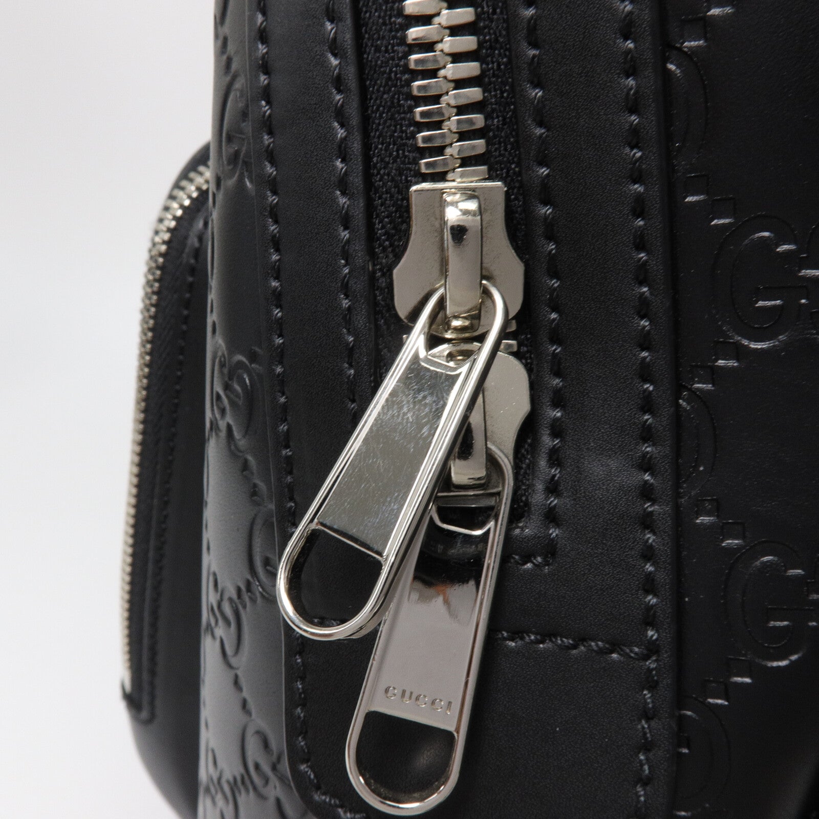 GUCCI 牛皮皮革Guccissima Backpack背包