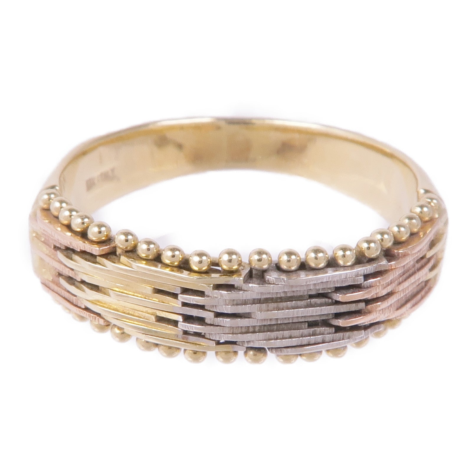 JEWELRY 14K黃金/白金/玫瑰金Ring戒指US#6.25