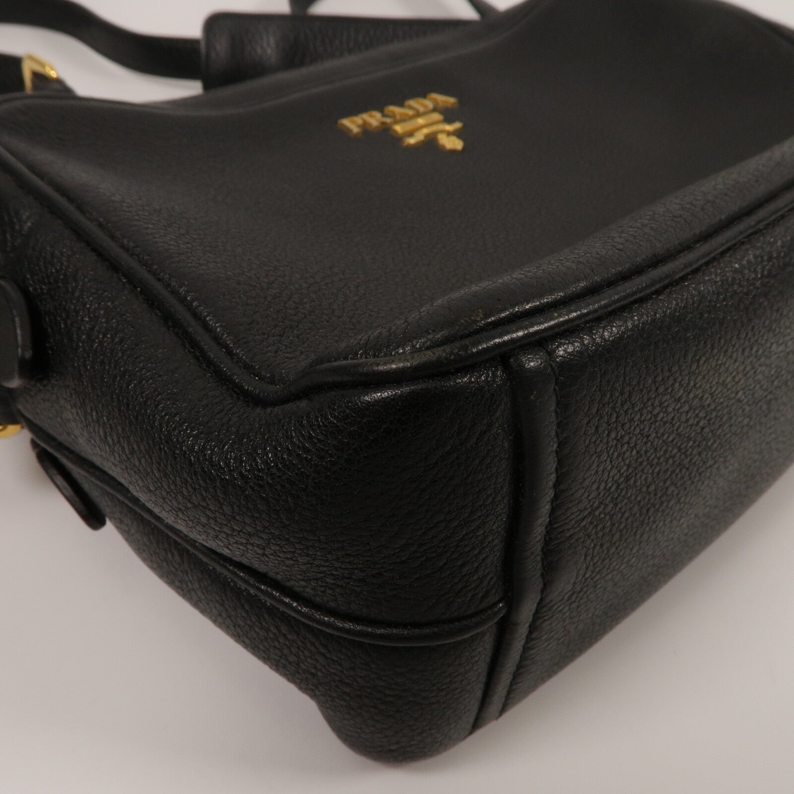 PRADA 牛皮皮革Shoulder Bag肩背袋