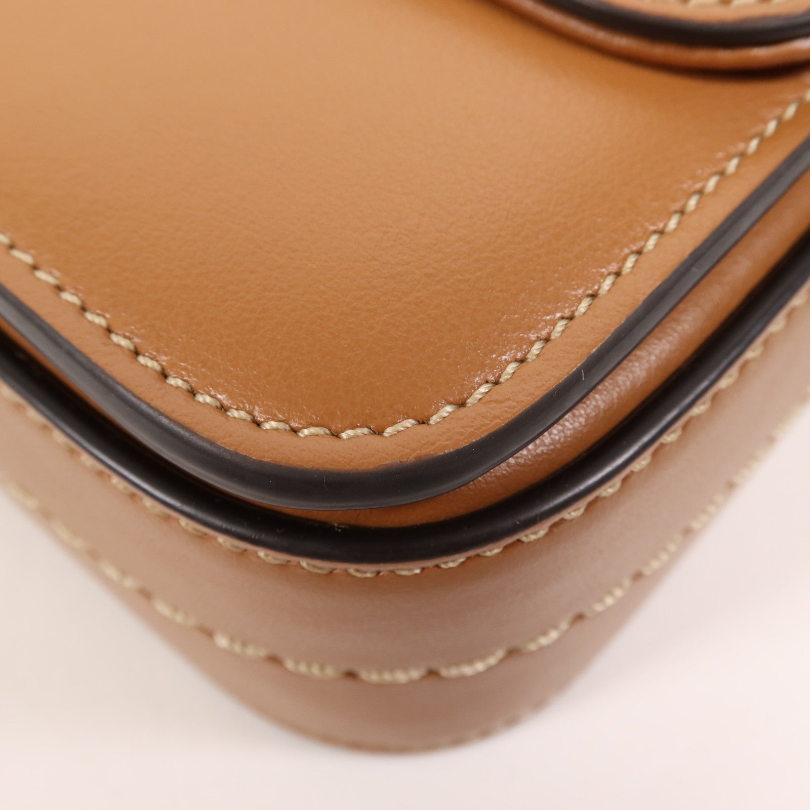 TOD'S 牛皮皮革T Timeless Mini金扣肩背袋