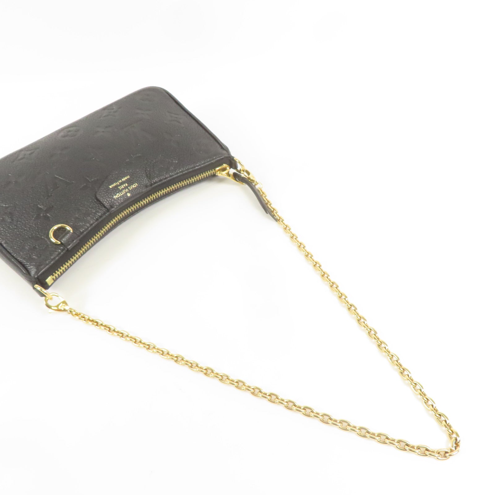 LOUIS VUITTON LV GHW Easy Pouch On Strap 2way Shoulder Bag M80349 Empreinte