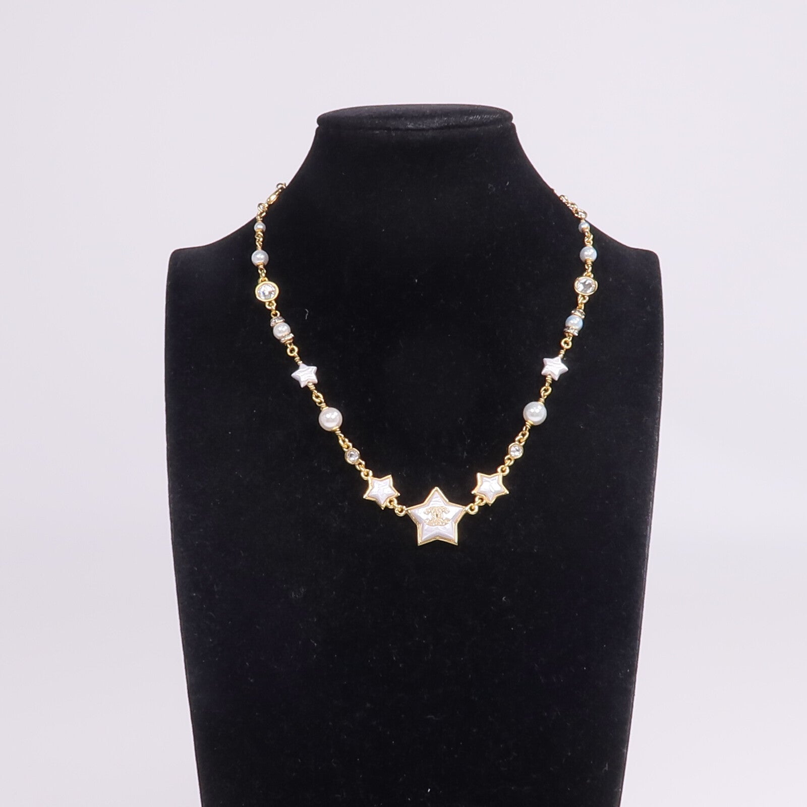 CHANEL PVC/金屬Necklace項鍊