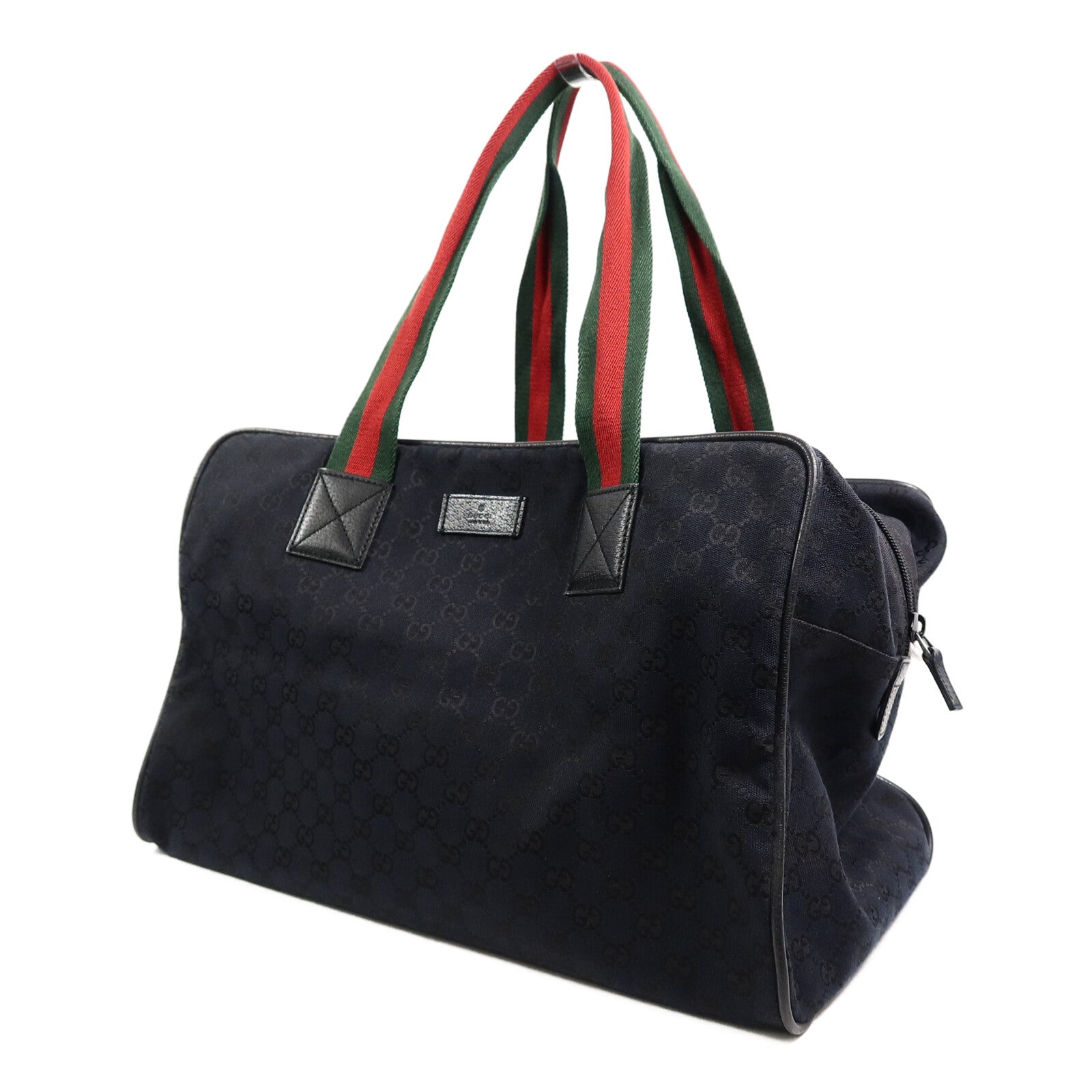 GUCCI 帆布Boston Bag波士頓包