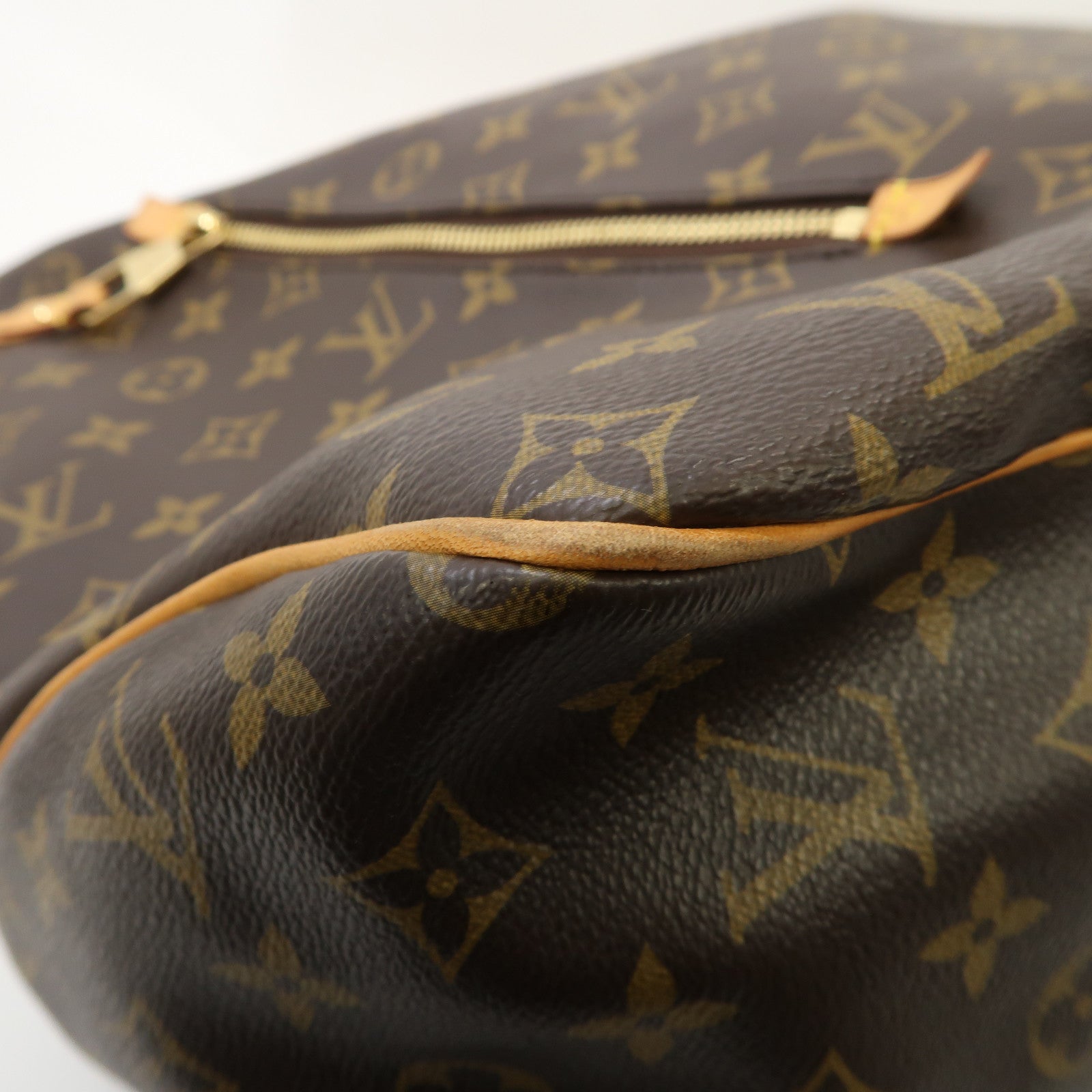 LOUIS VUITTON Monogram Delightful Tote GM金扣肩背袋啡色