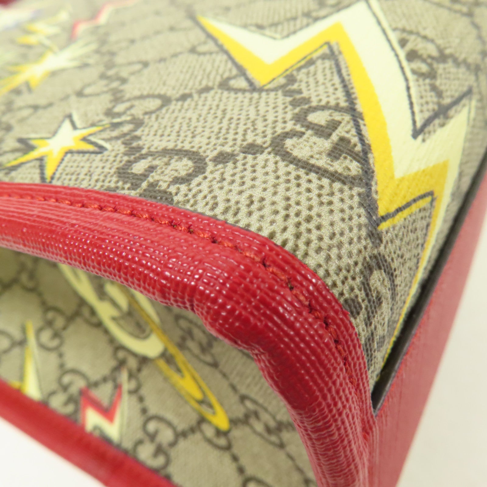GUCCI 塗層帆布Tote Bag手挽肩背兩用袋