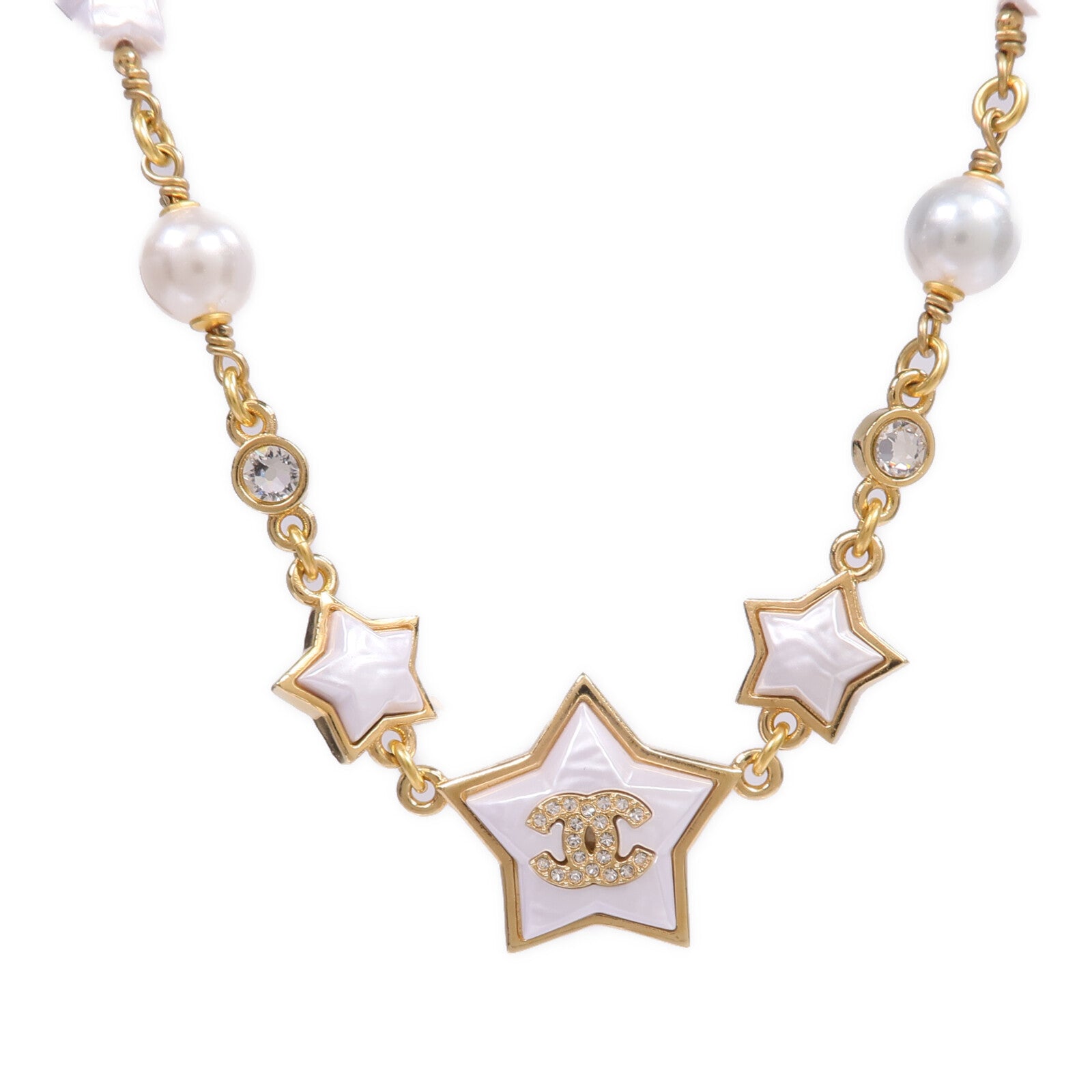 CHANEL PVC/金屬Necklace項鍊