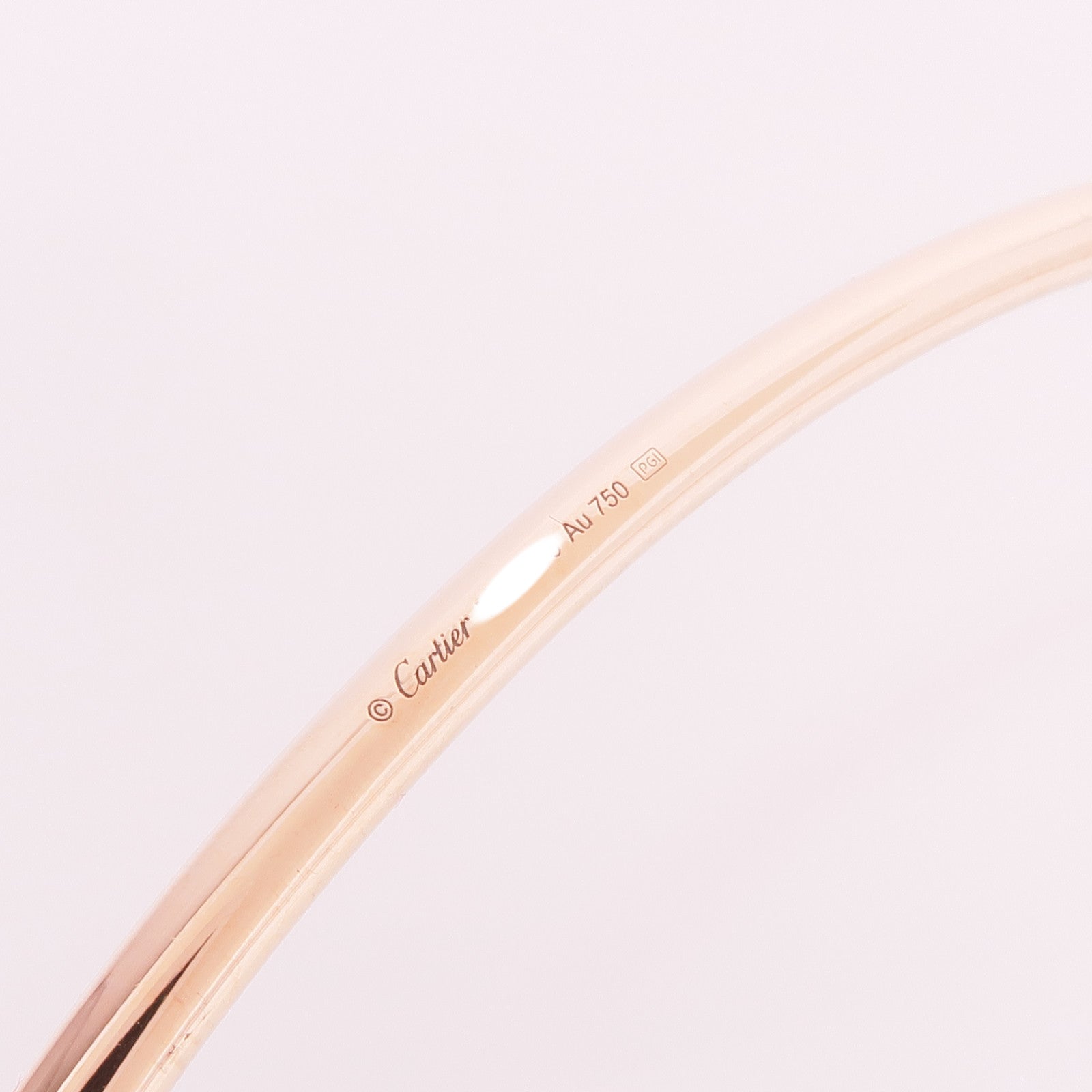 CARTIER 18K玫瑰金Juste un Clou NecklaceDiamond Necklace鑽石項鍊