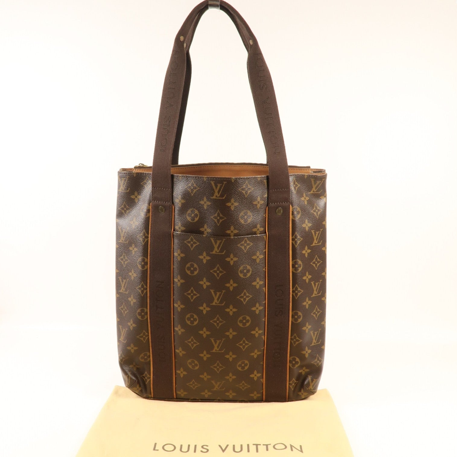 LOUIS VUITTON Monogram Cabas Beaubourg金扣肩背袋