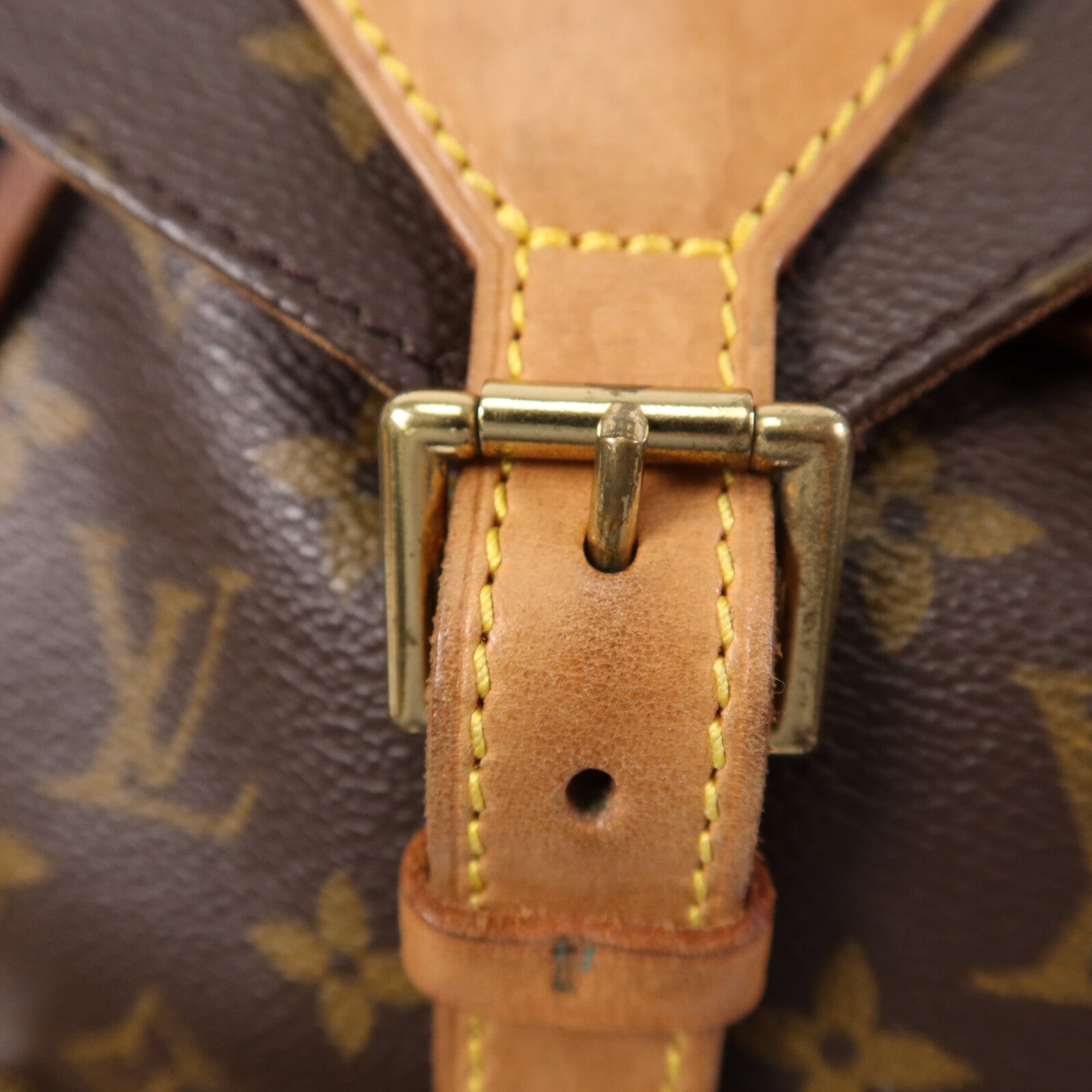 LOUIS VUITTON Monogram Montsouris MM Backpack金扣背包
