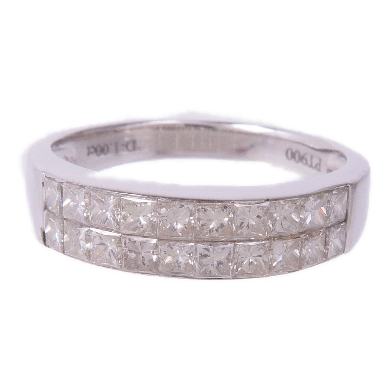 JEWELRY PT900鉑金Diamond Ring鑽石戒指US#7.5