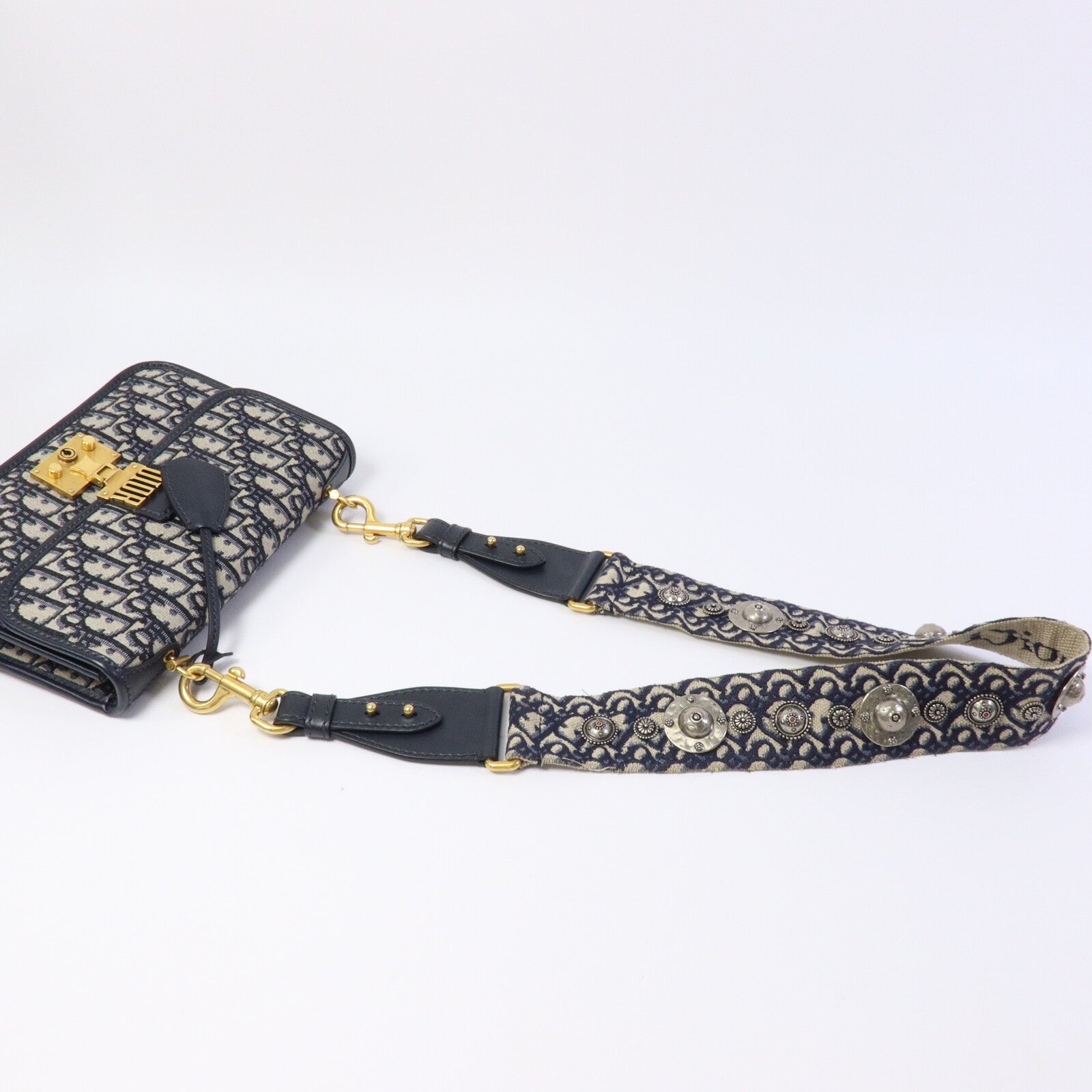 Dior 帆布Dioraddict Flap Bag肩背袋