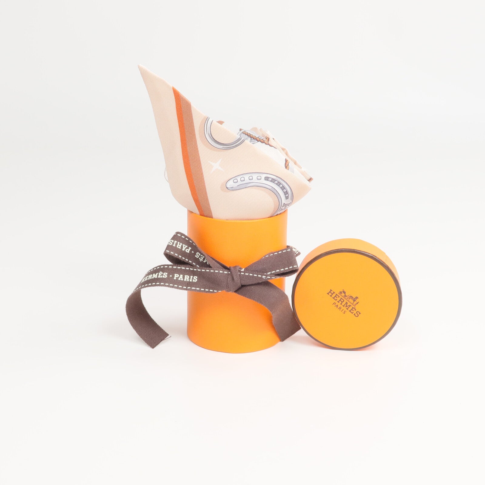 HERMES 絲質Twilly絲巾