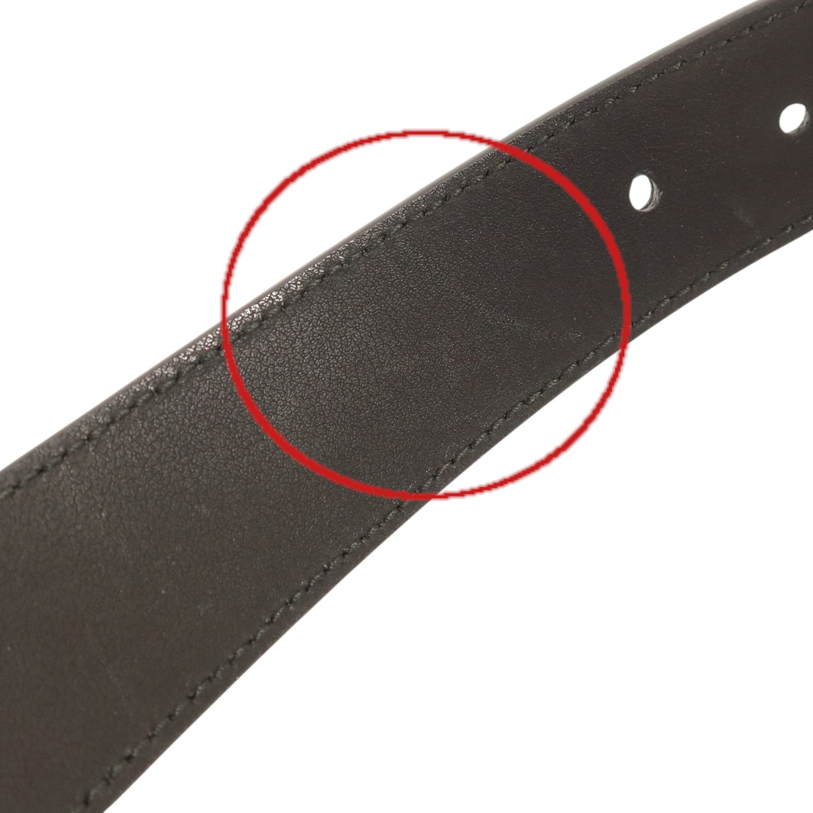 GUCCI 牛皮皮革Belt金扣皮帶