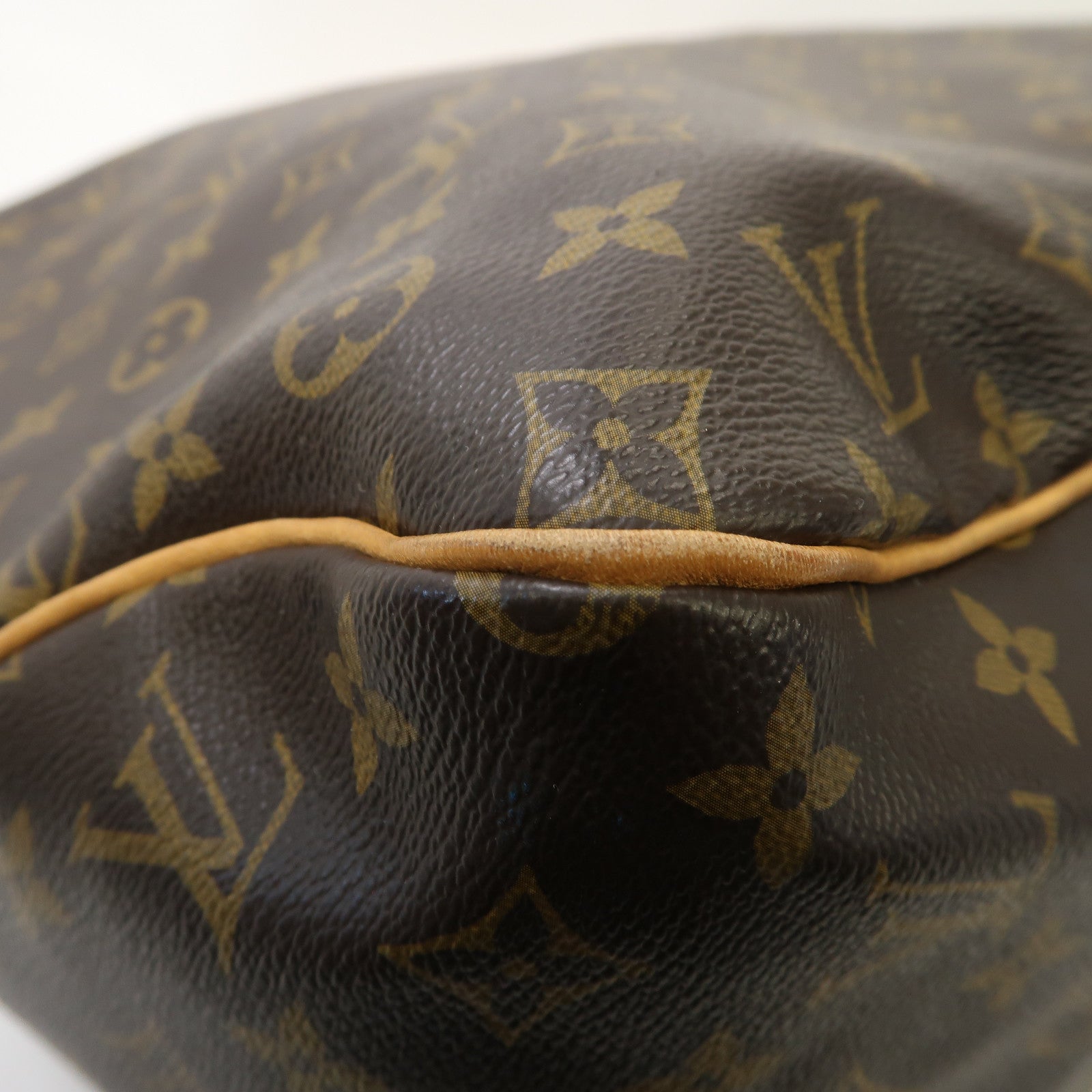 LOUIS VUITTON Monogram Delightful Tote GM金扣肩背袋啡色