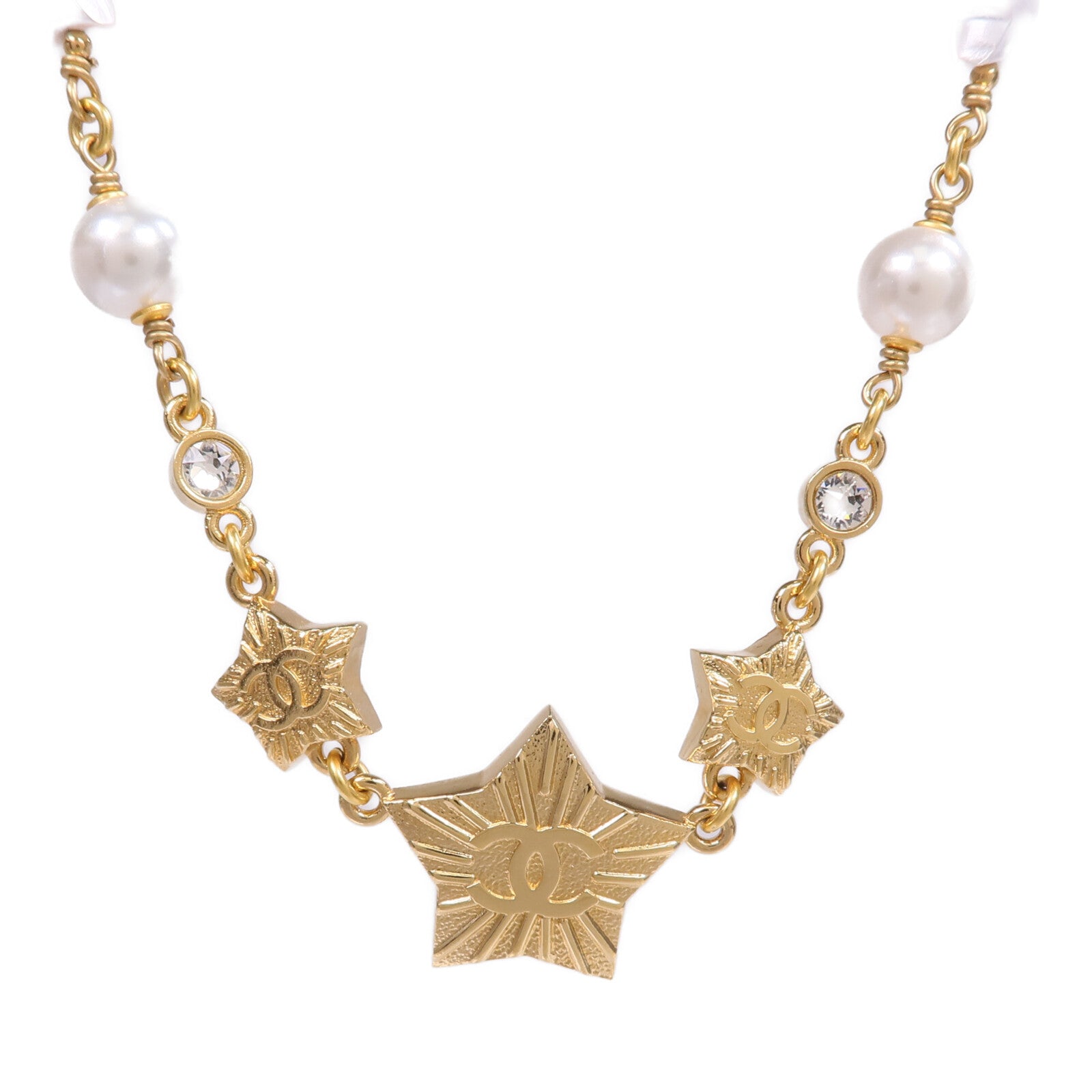 CHANEL PVC/金屬Necklace項鍊