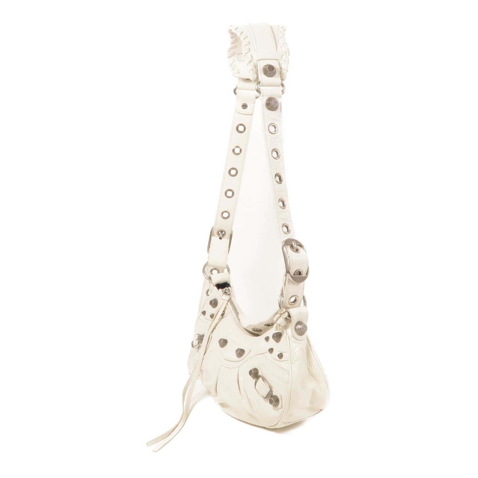 BALENCIAGA 羊皮皮革Le Cagole XS肩背袋