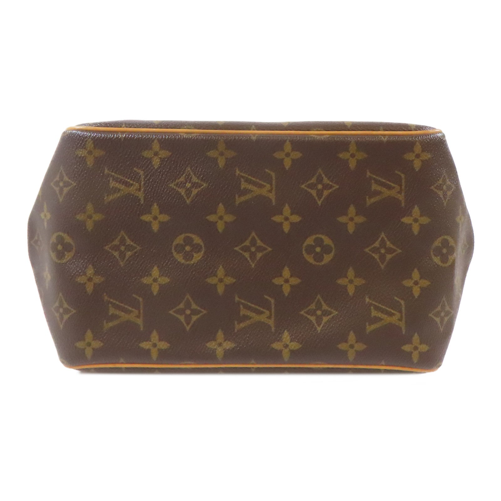 LOUIS VUITTON Monogram Batignolles金扣手挽袋啡色