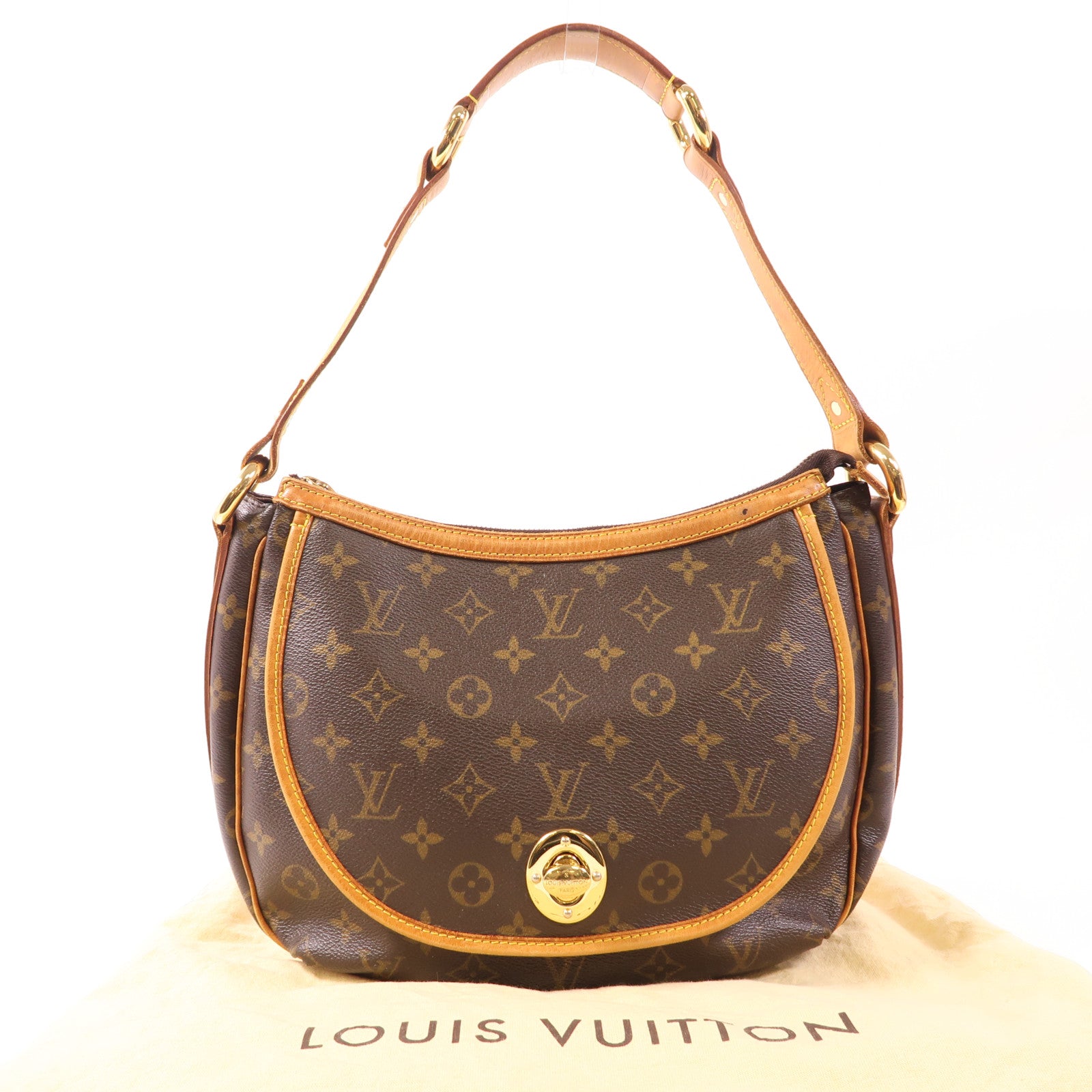 LOUIS VUITTON Monogram Tulum PM金扣肩背袋