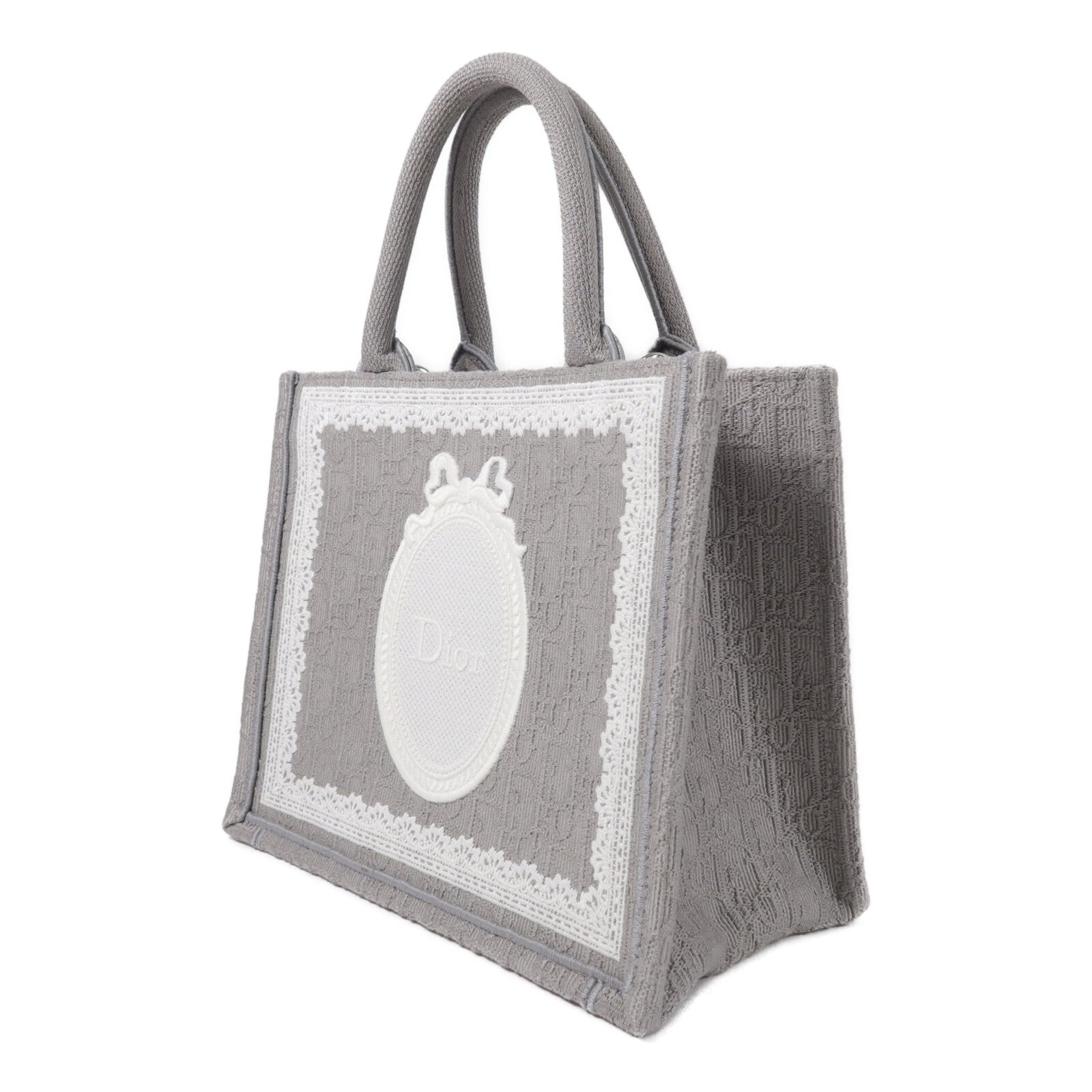 Dior 帆布Dior Medaillon Book Tote手挽肩背兩用袋