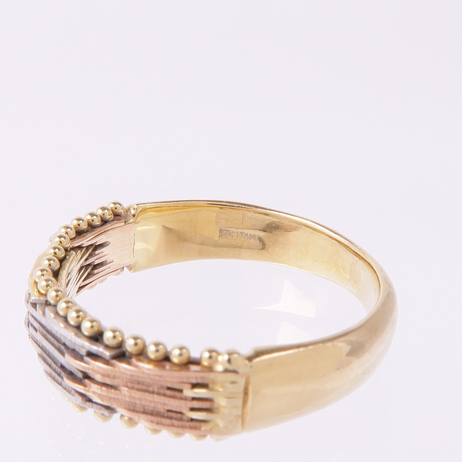 JEWELRY 14K黃金/白金/玫瑰金Ring戒指US#6.25