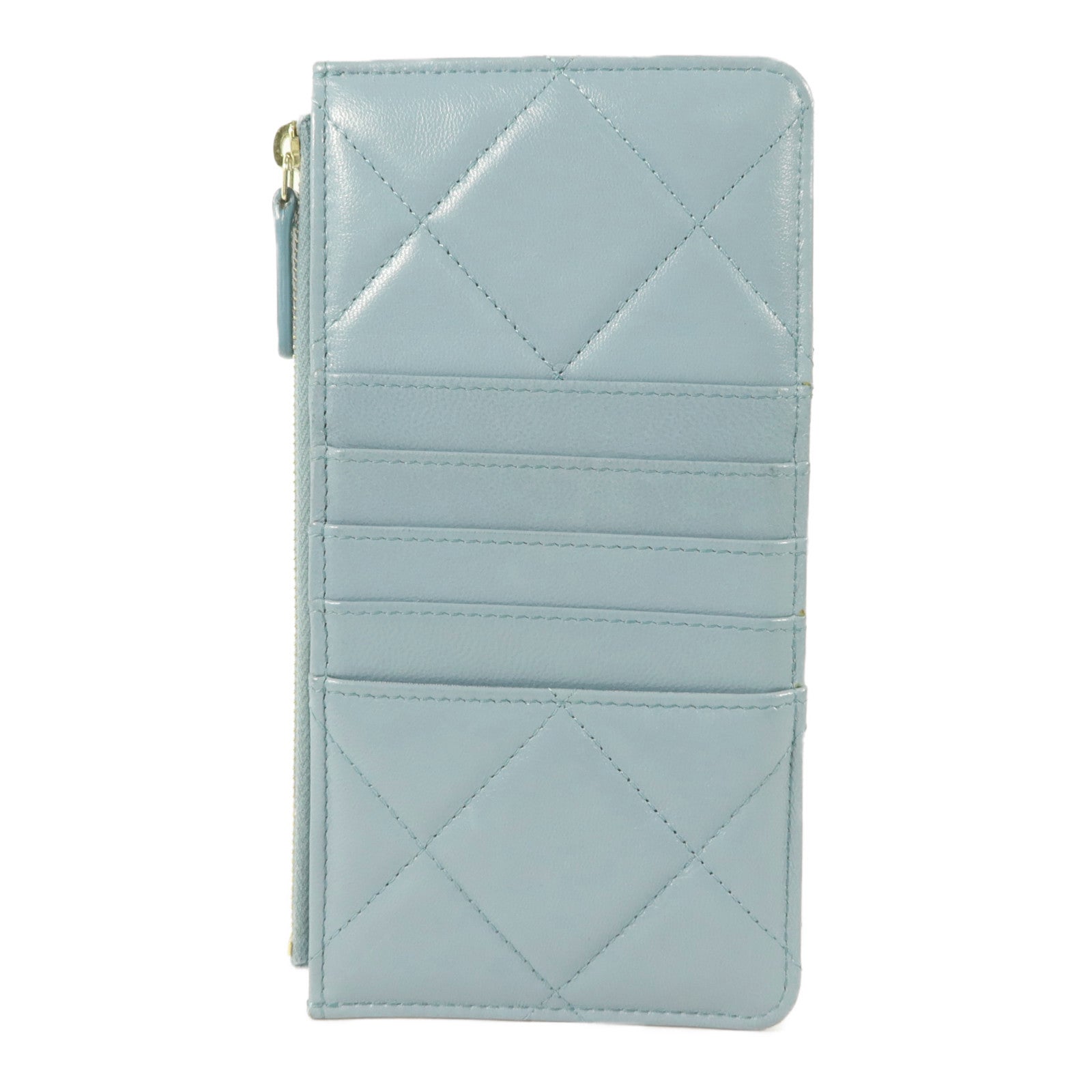 CHANEL 羊皮皮革C19 Phone And Card Holder卡片套電話包