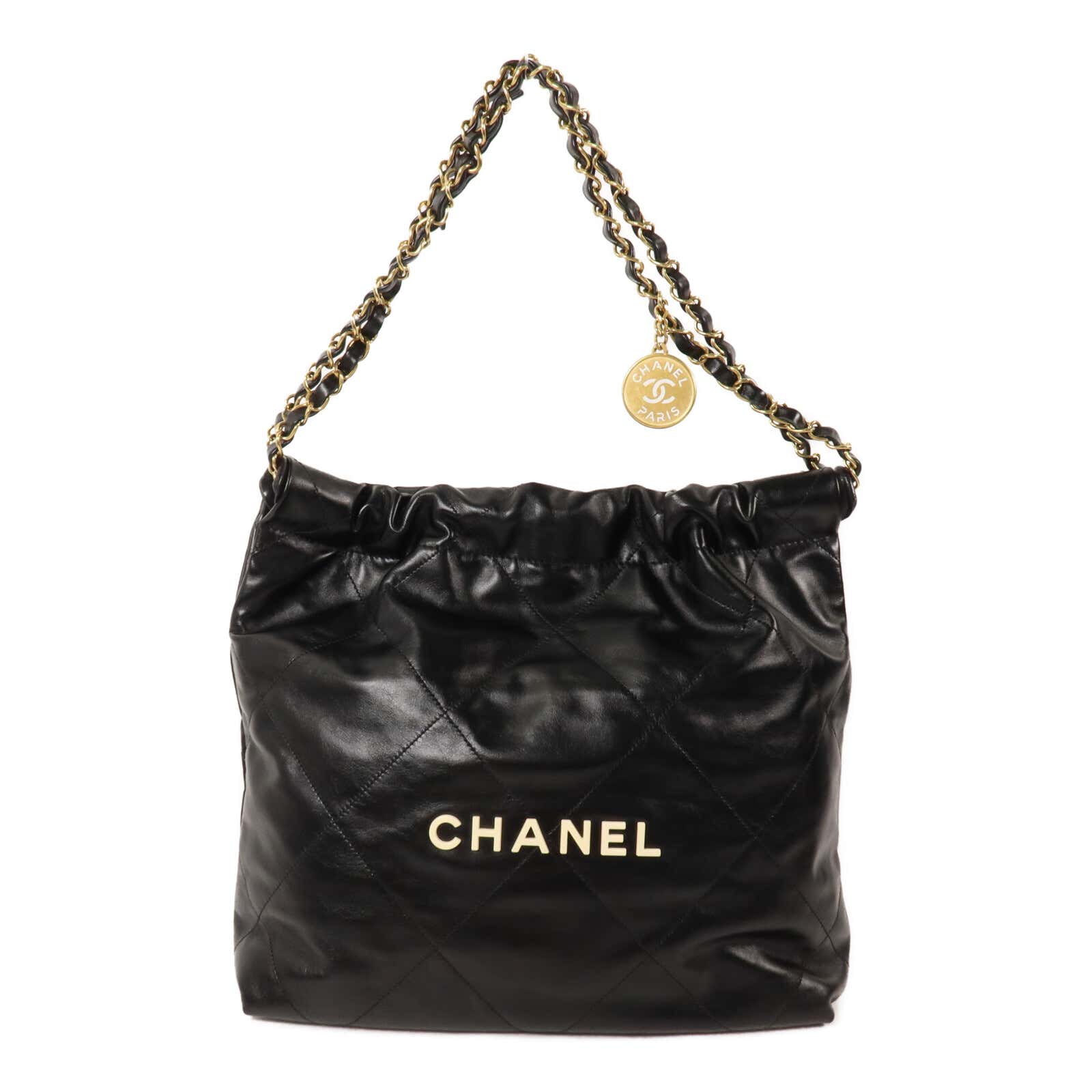 CHANEL 牛皮皮革Chanel 22 Small鏈帶肩背袋