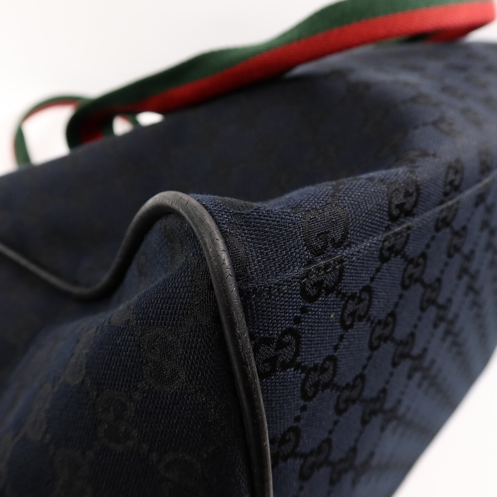 GUCCI 帆布Boston Bag波士頓包