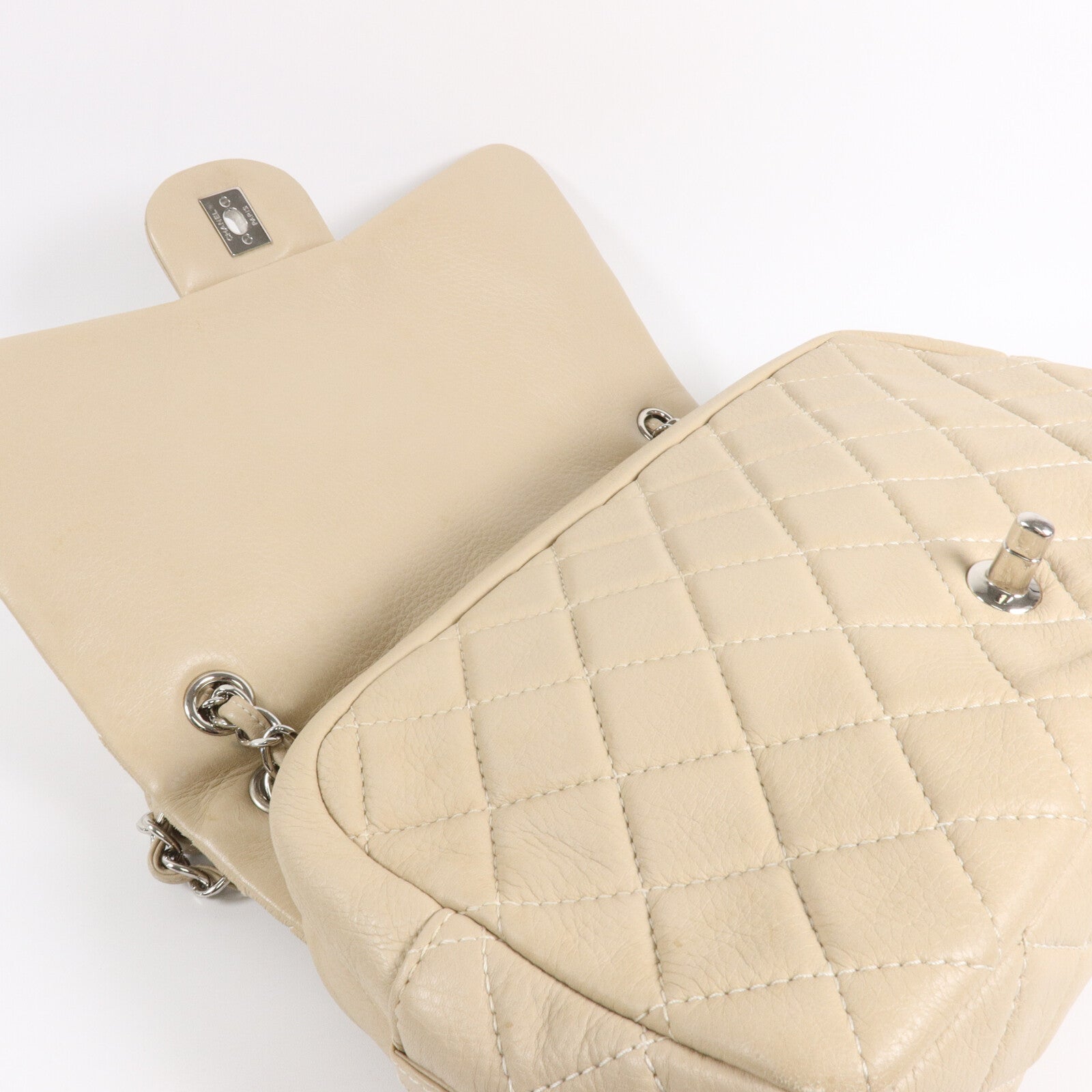 CHANEL 牛皮皮革Chain Shoulder鏈帶肩背袋