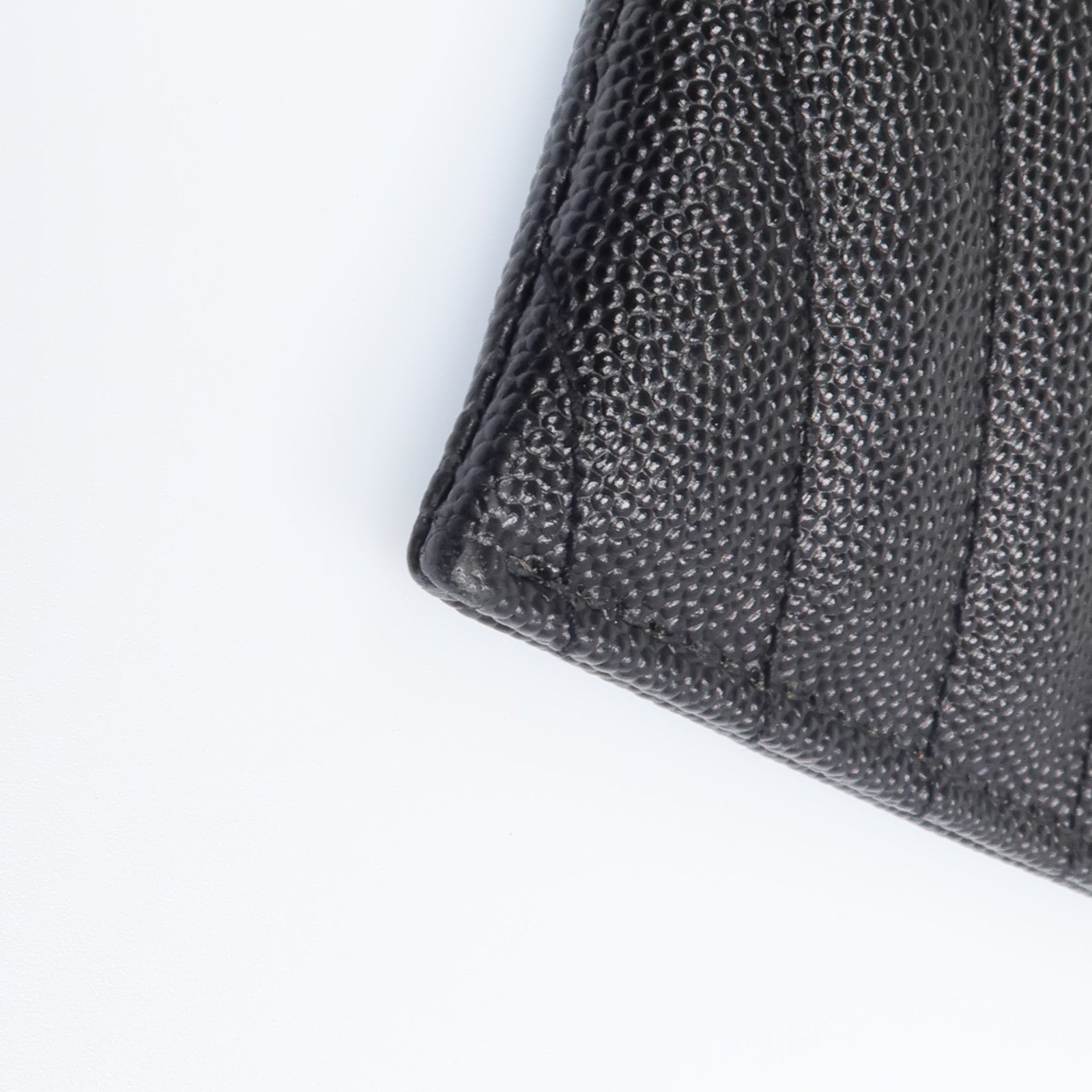 SAINT LAURENT 牛皮皮革Bill Large Pouch金扣手拿包
