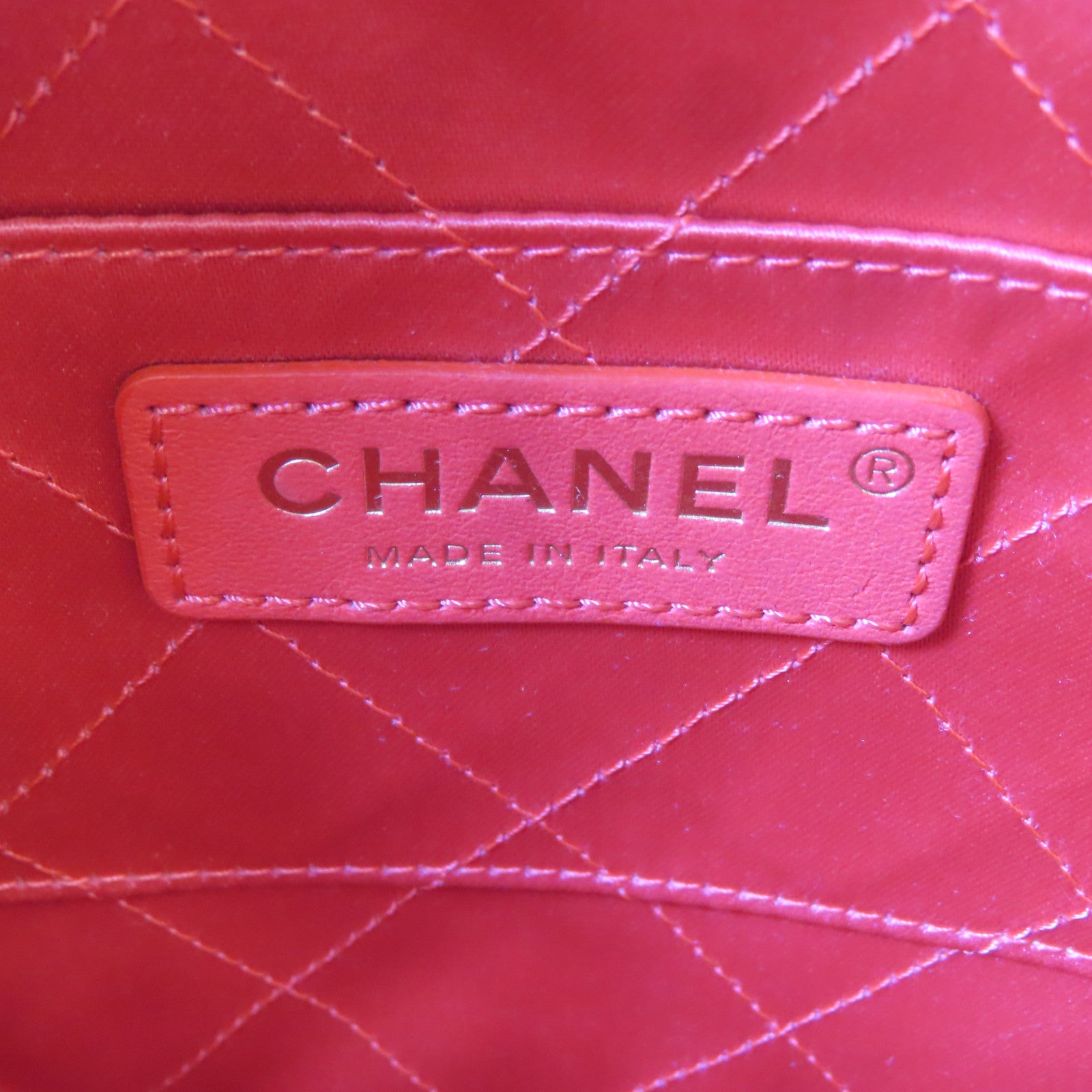CHANEL 【激減優惠】菱格羊皮皮革Rhombus Chain Shoulder Bag金扣鏈帶肩背袋粉紅色