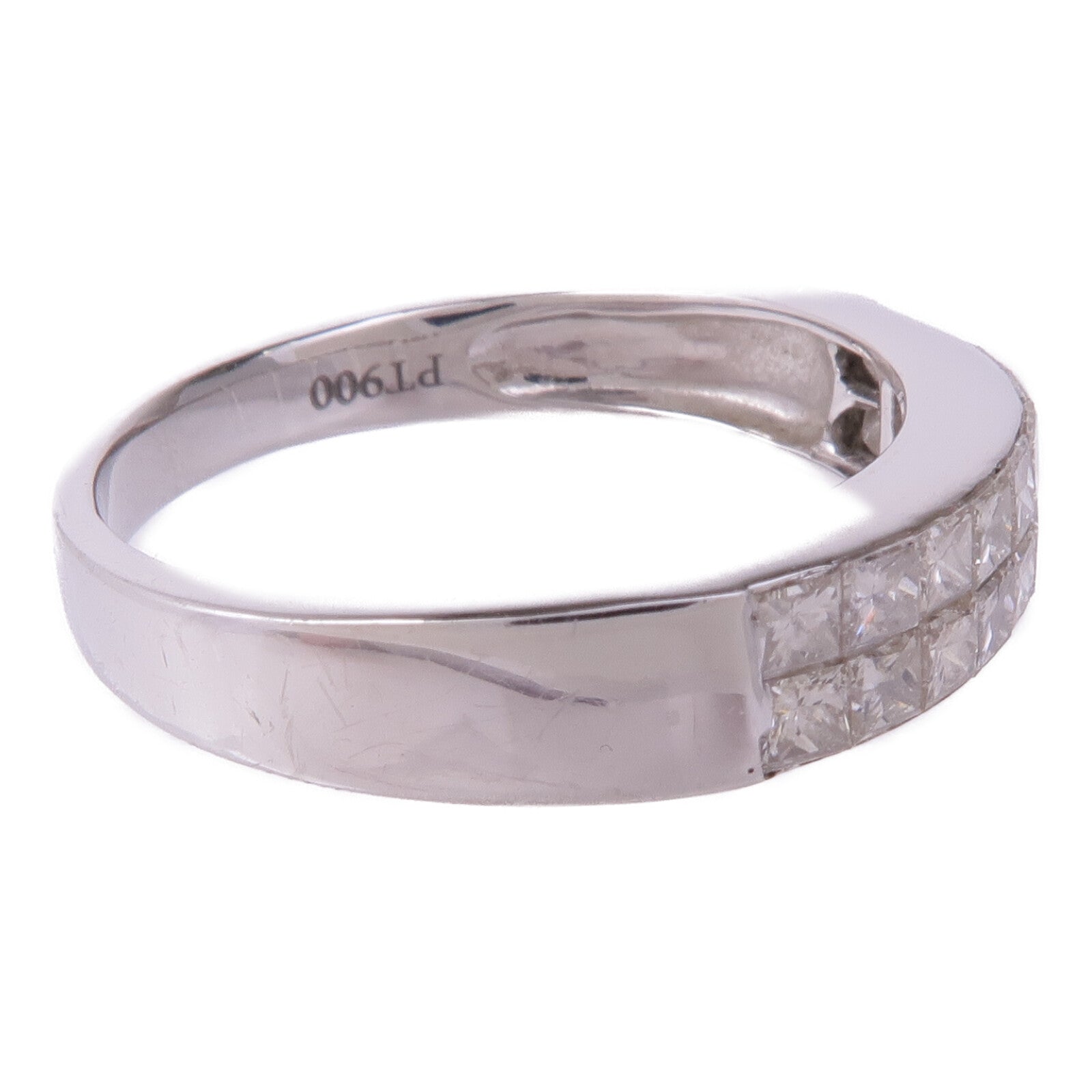 JEWELRY PT900鉑金Diamond Ring鑽石戒指US#7.5