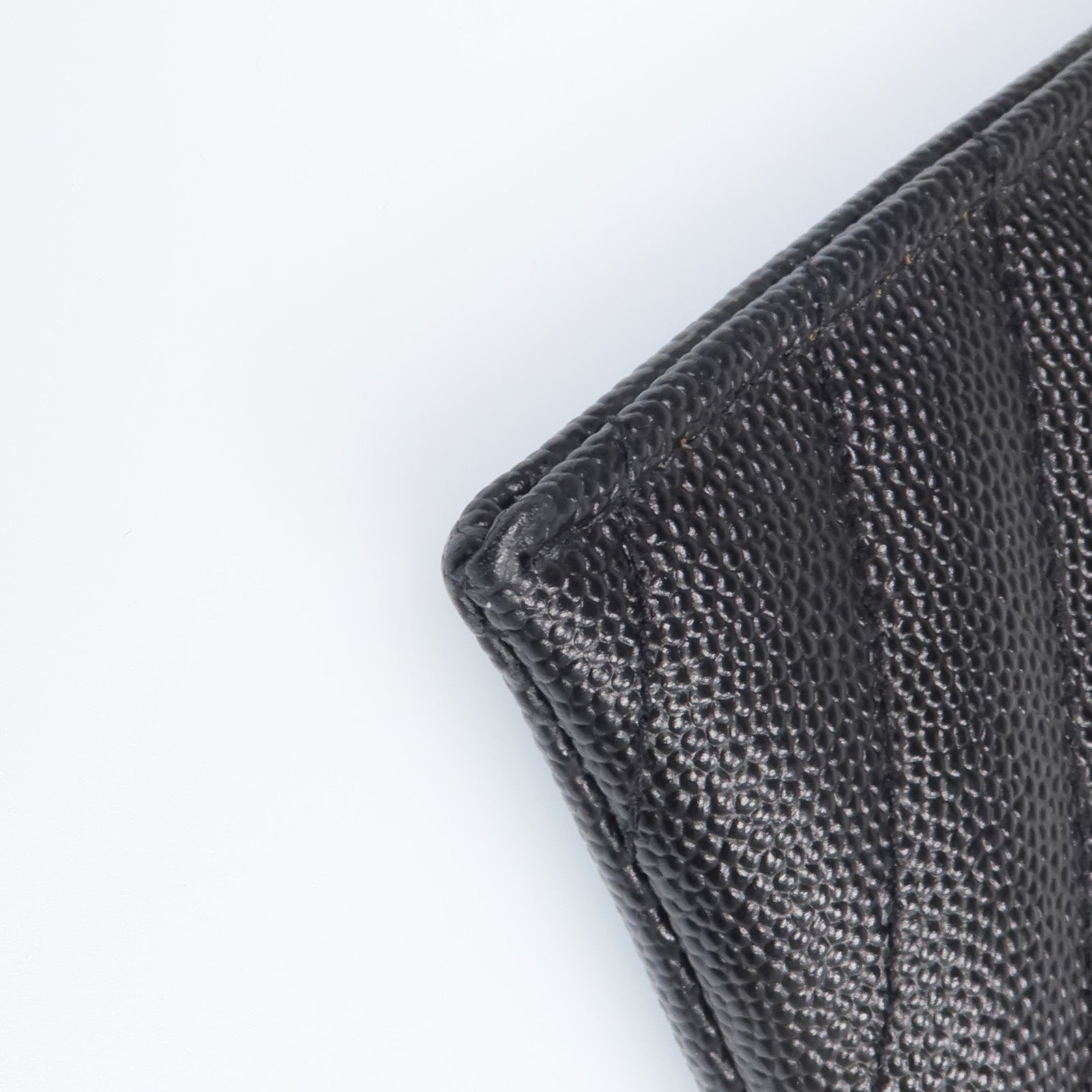 SAINT LAURENT 牛皮皮革Bill Large Pouch金扣手拿包