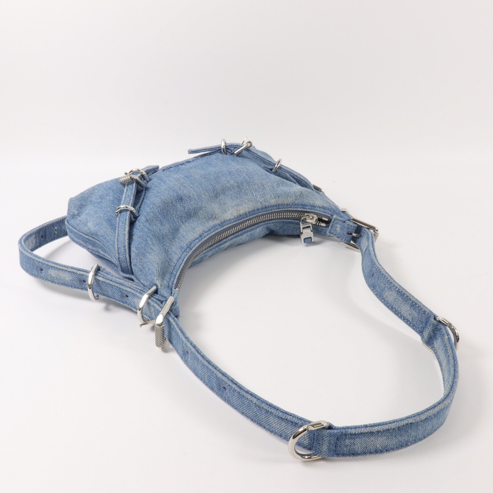 GIVENCHY 牛仔布Voyou Mini肩背袋