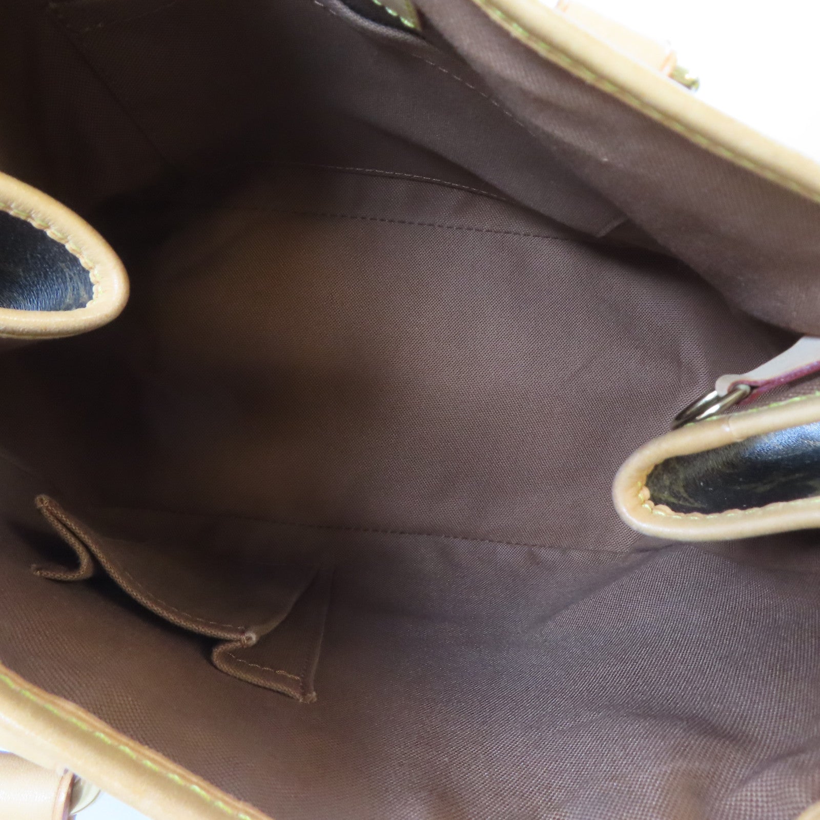 LOUIS VUITTON Monogram Batignolles金扣手挽袋啡色
