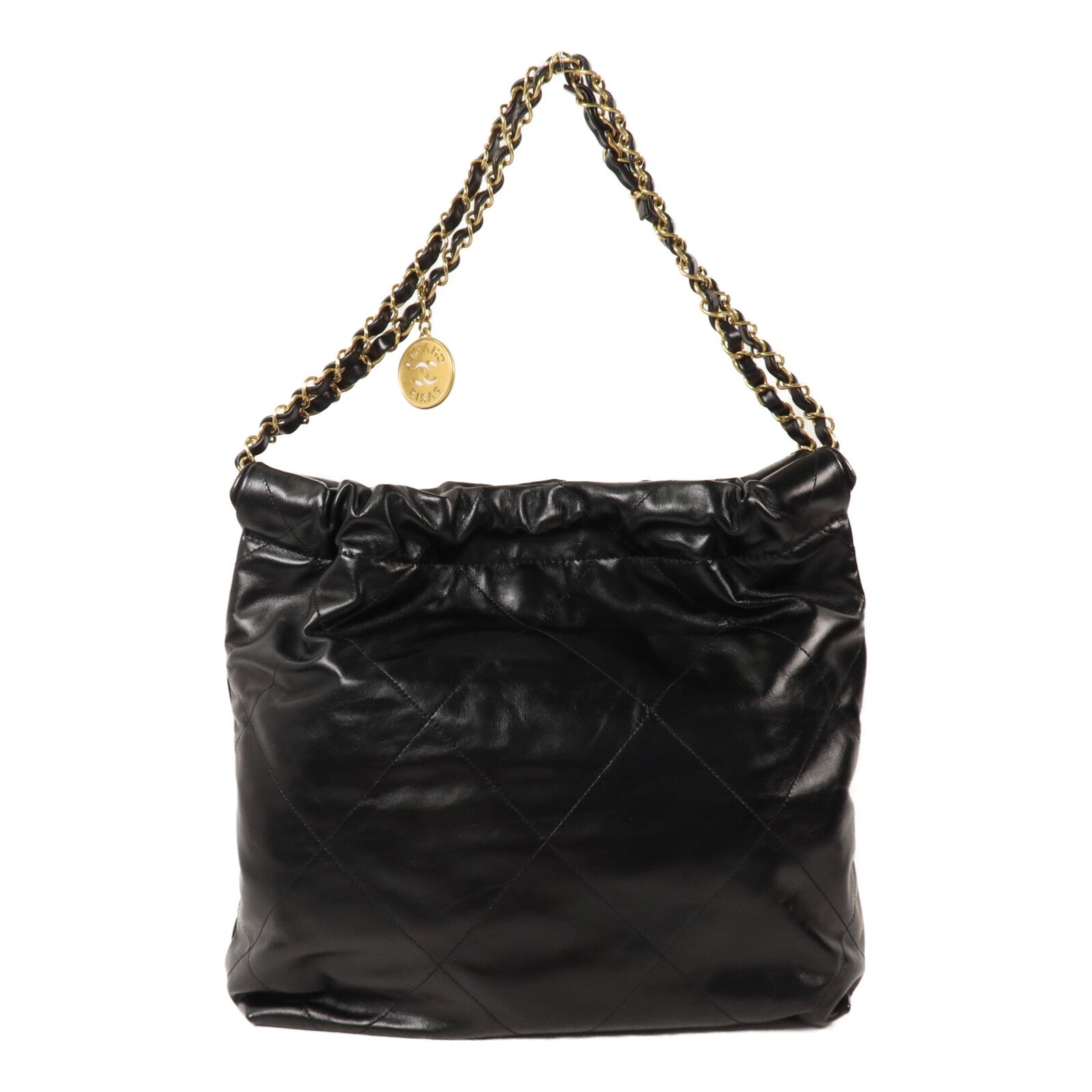 CHANEL 牛皮皮革Chanel 22 Small鏈帶肩背袋