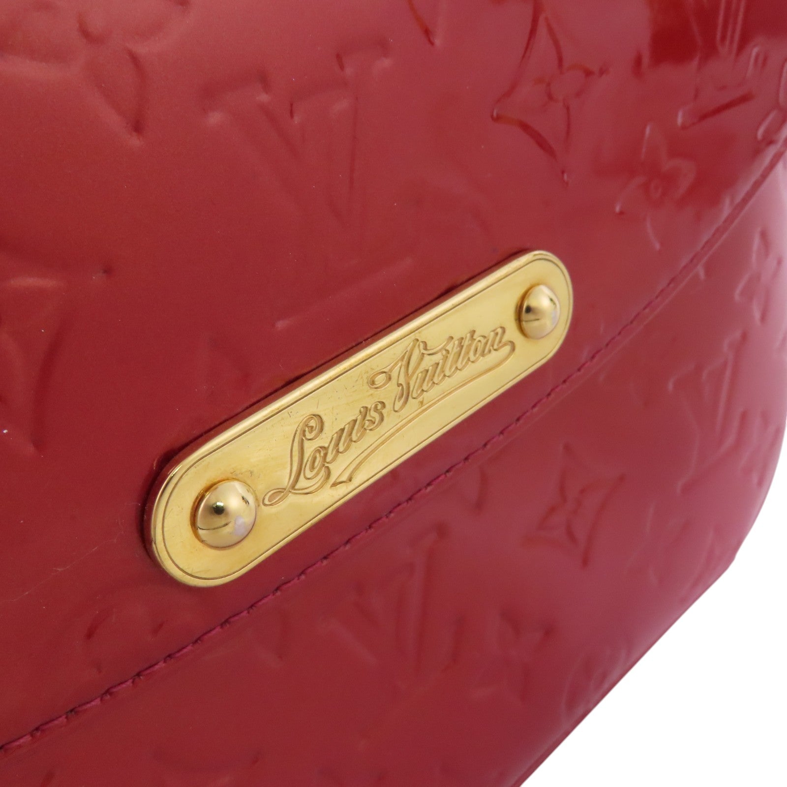 LOUIS VUITTON Monogram Vernis Rodeo Drive金扣肩背袋