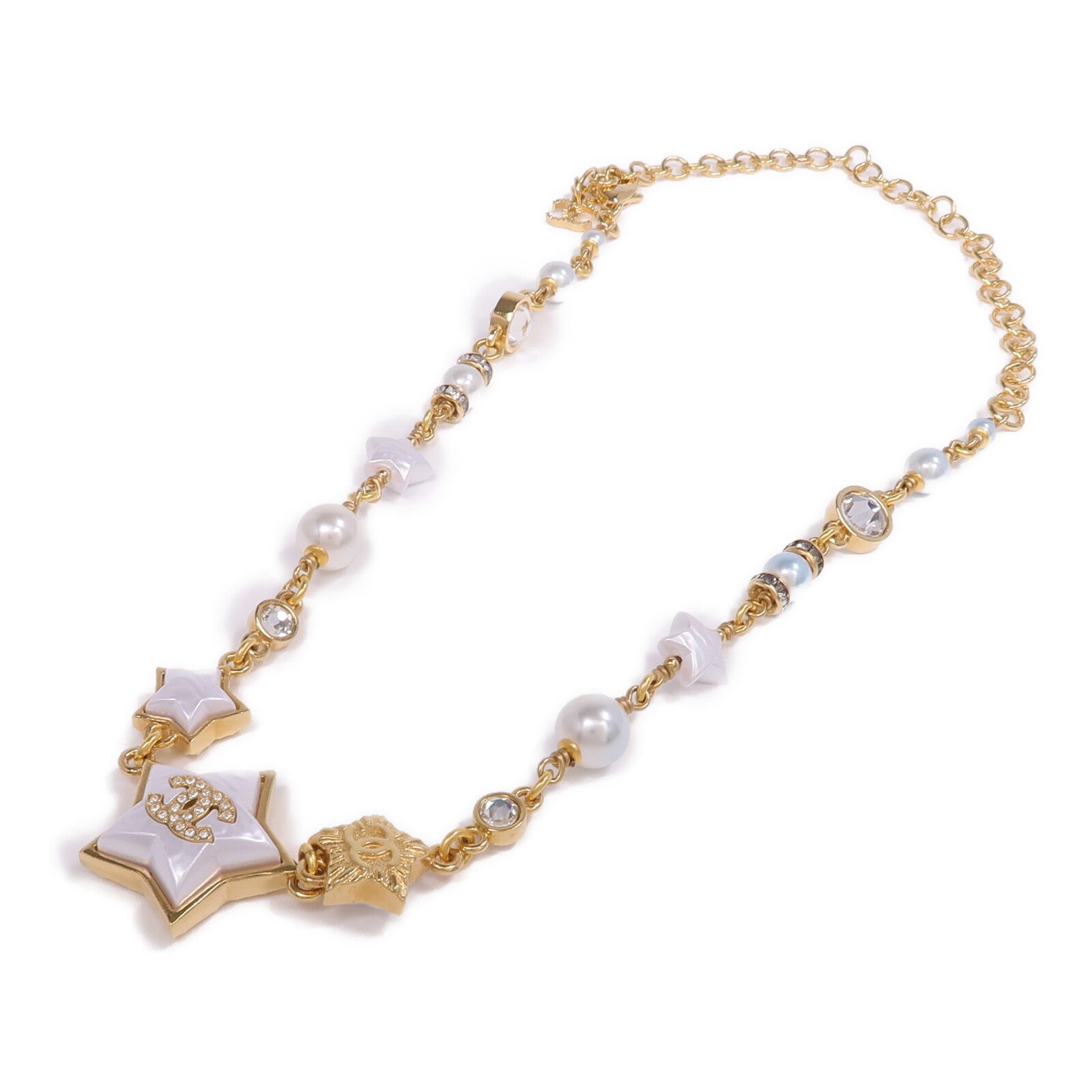 CHANEL PVC/金屬Necklace項鍊