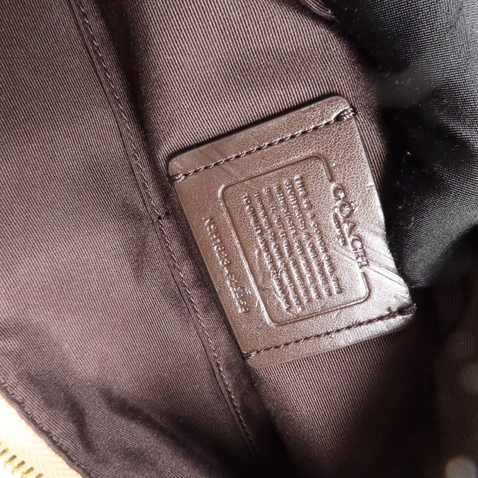 COACH 帆布Shoulder Bag肩背袋