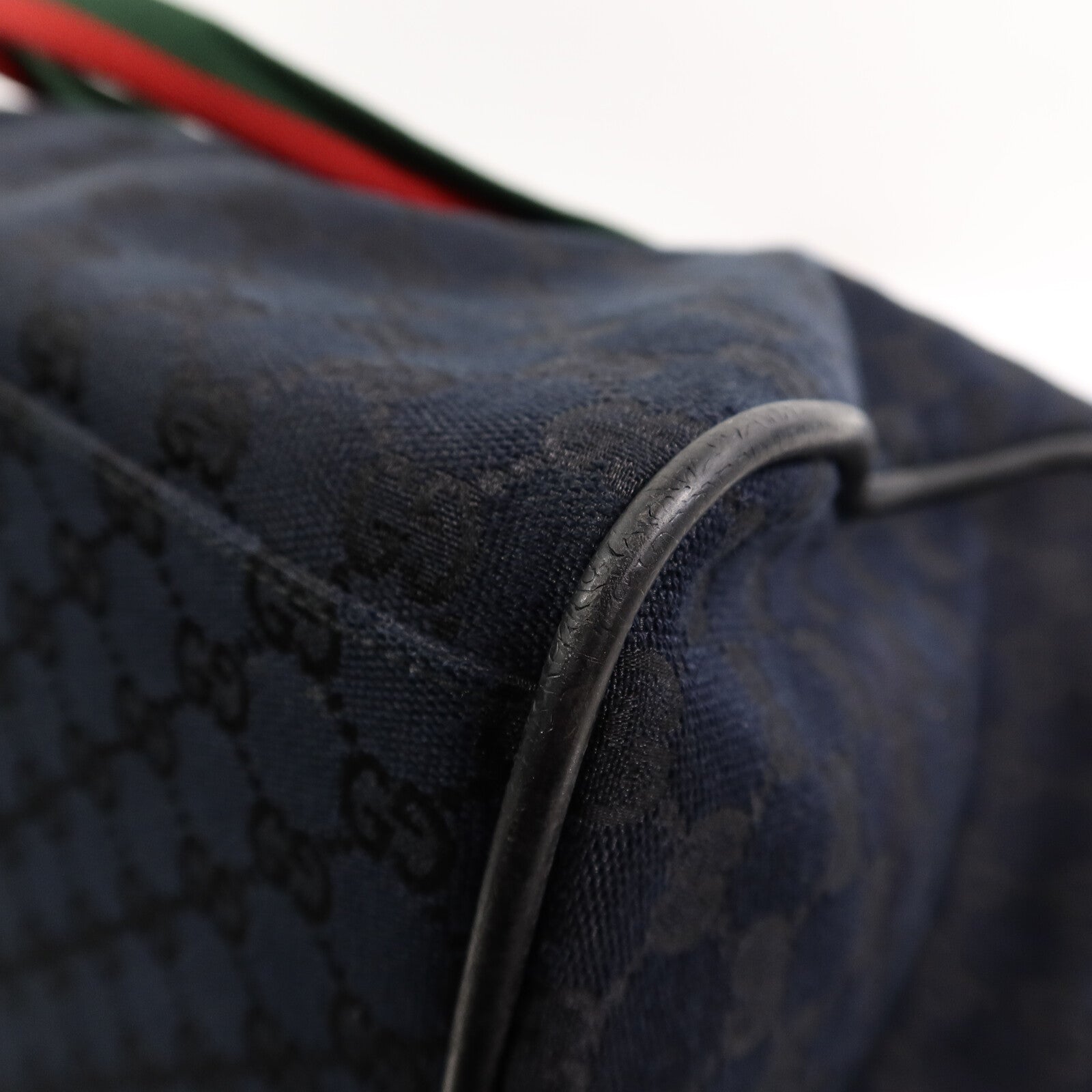 GUCCI 帆布Boston Bag波士頓包