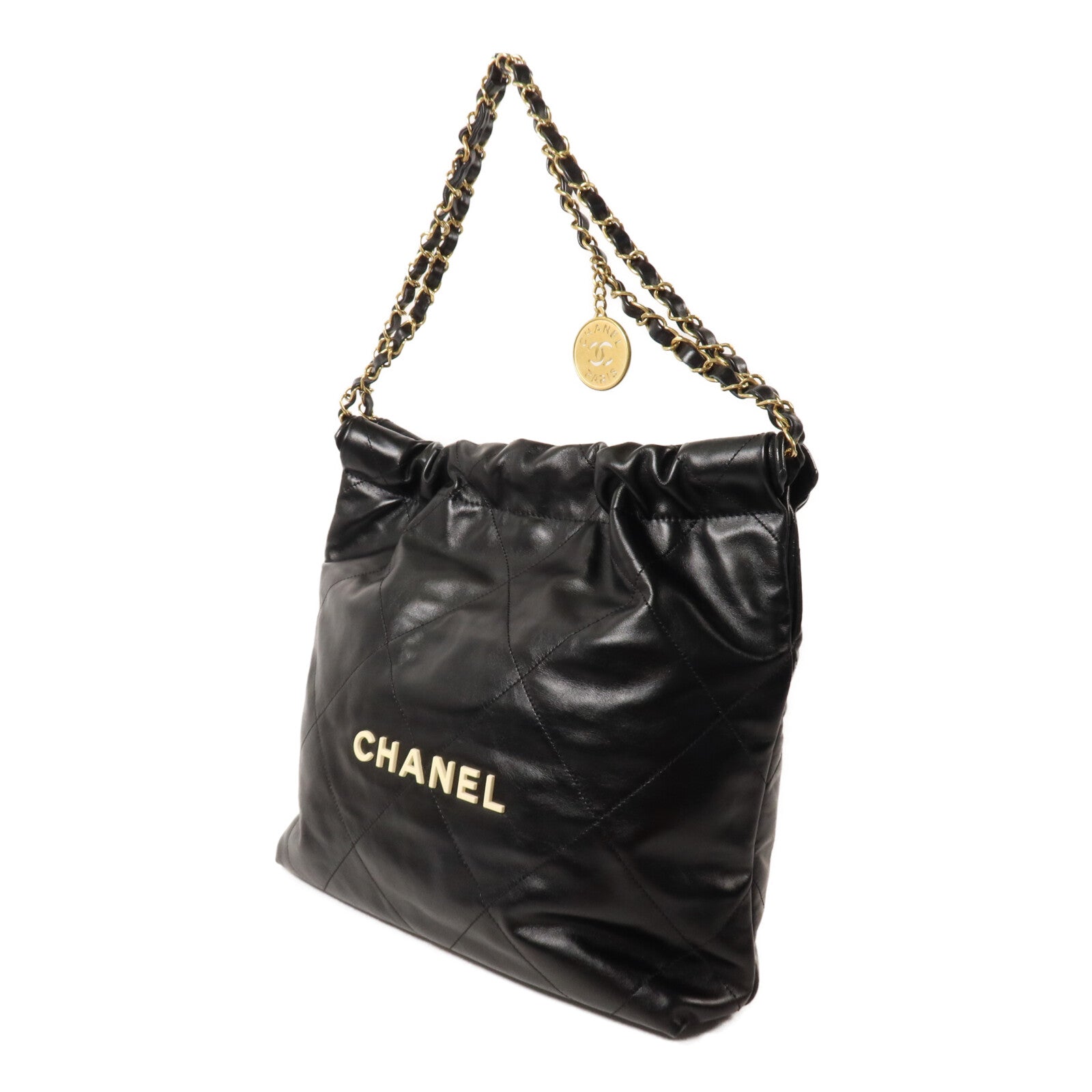 CHANEL 牛皮皮革Chanel 22 Small鏈帶肩背袋