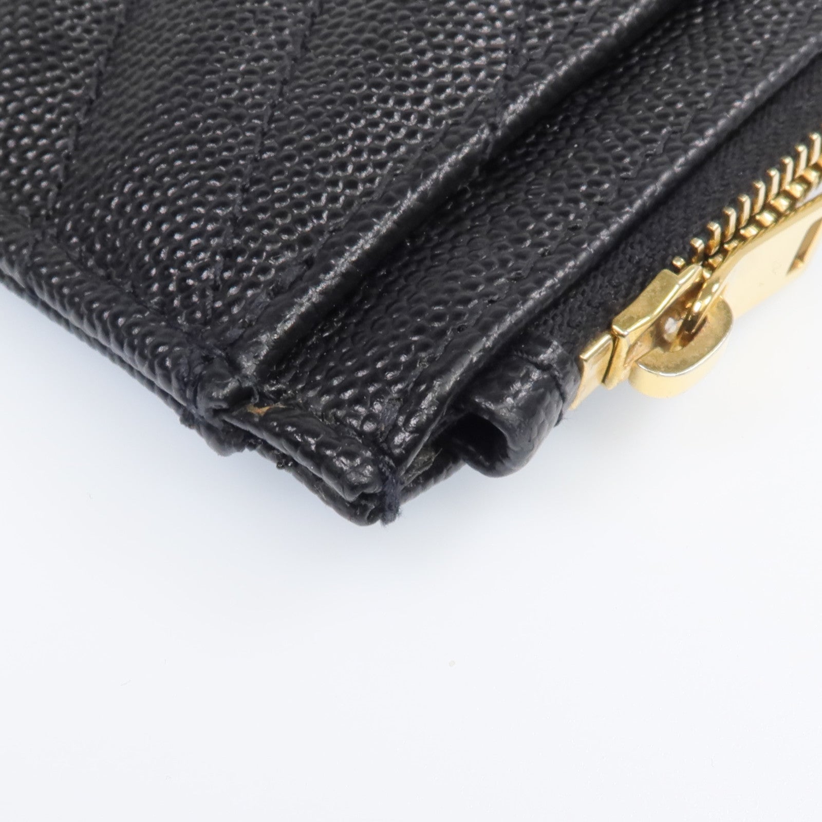 SAINT LAURENT 牛皮皮革Bill Large Pouch金扣手拿包