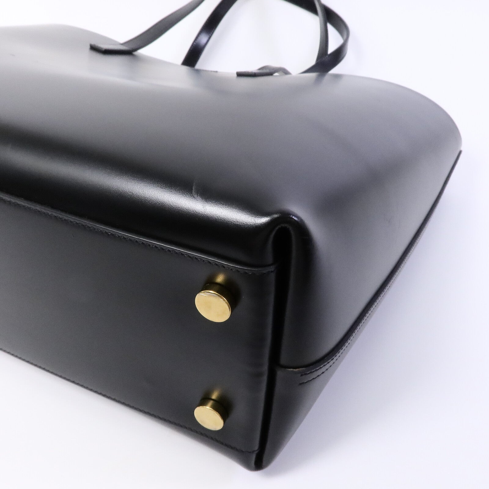 SAINT LAURENT 牛皮皮革Tote Bag手挽袋