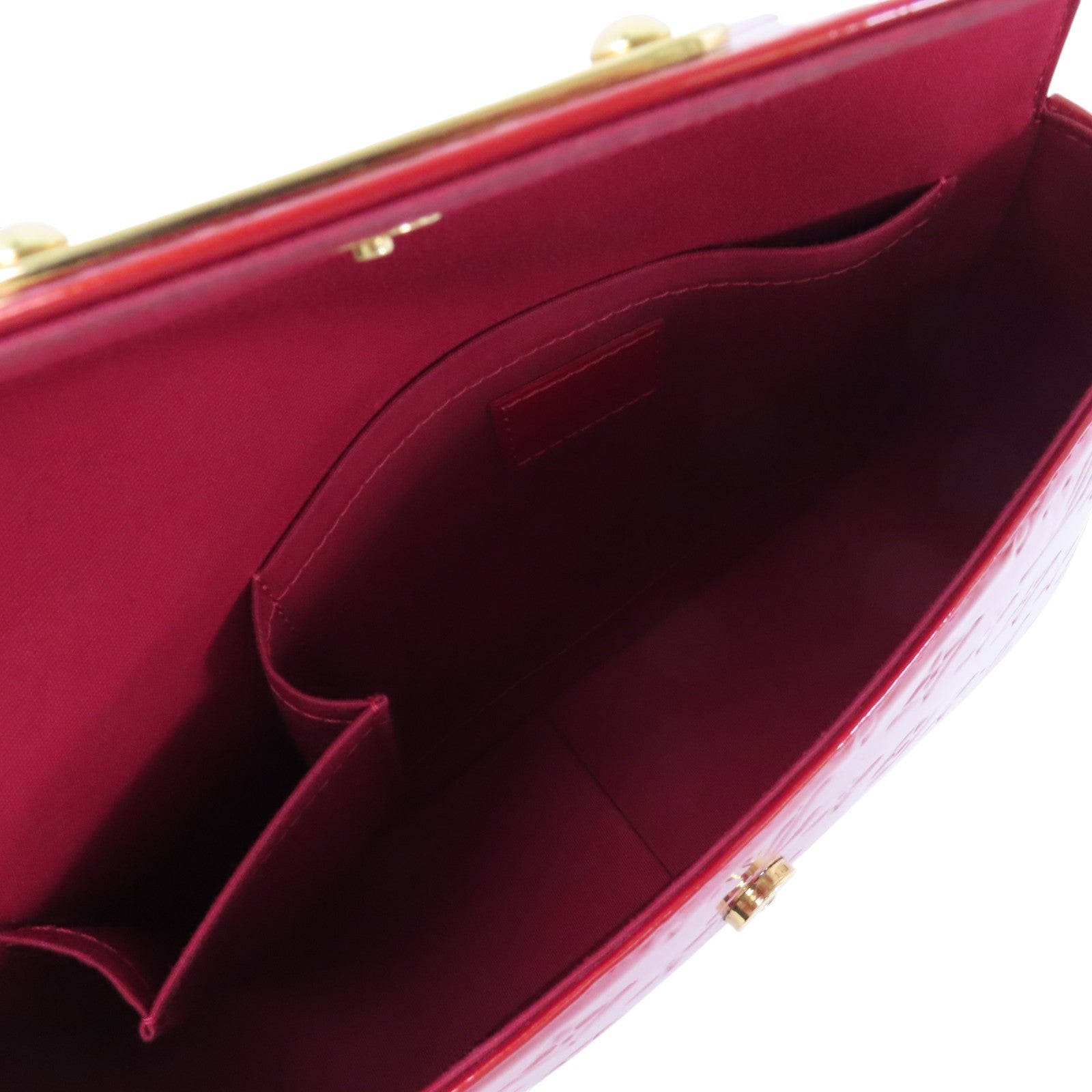 LOUIS VUITTON Monogram Vernis Rodeo Drive金扣肩背袋