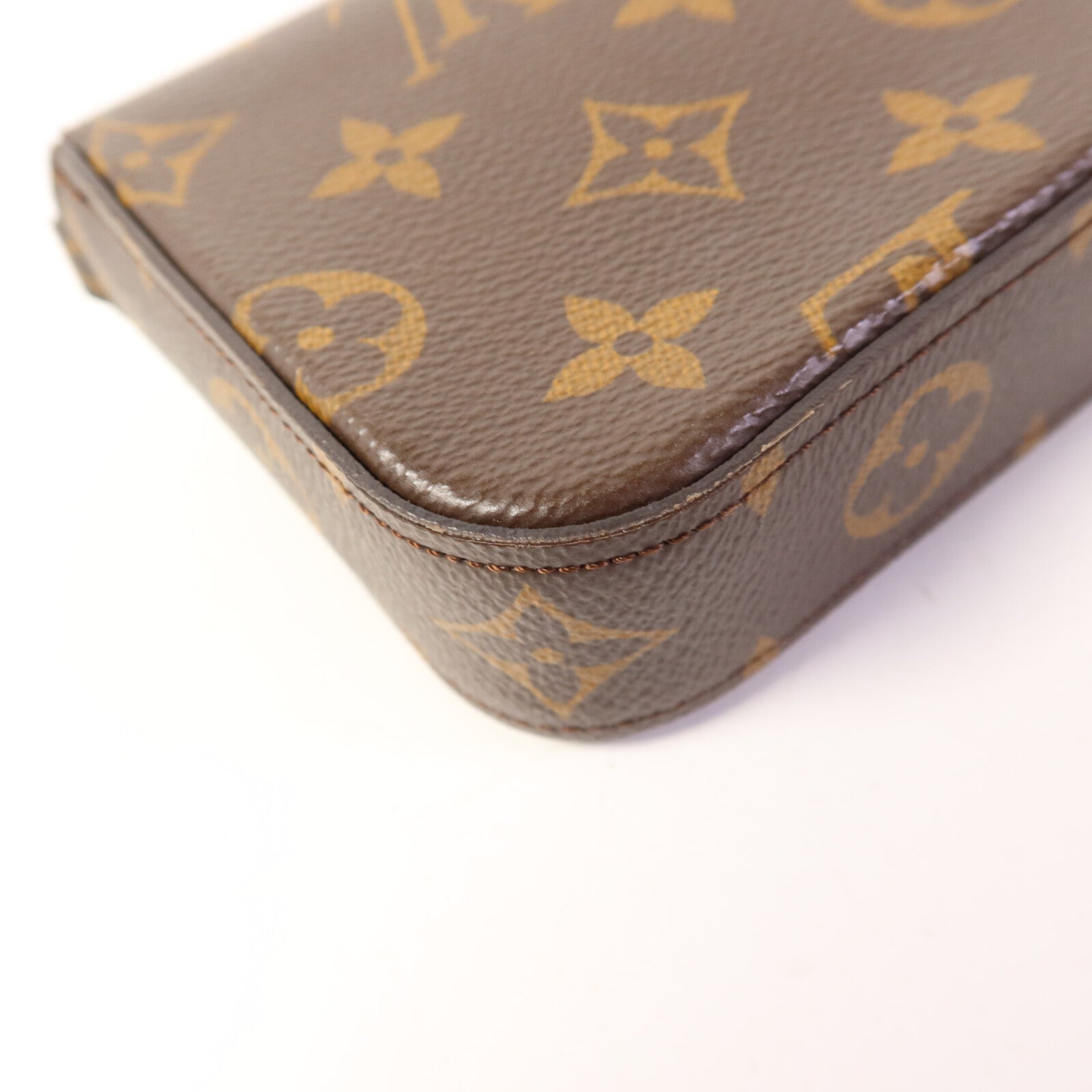 LOUIS VUITTON Monogram Felicie Strap & Go金扣肩背袋