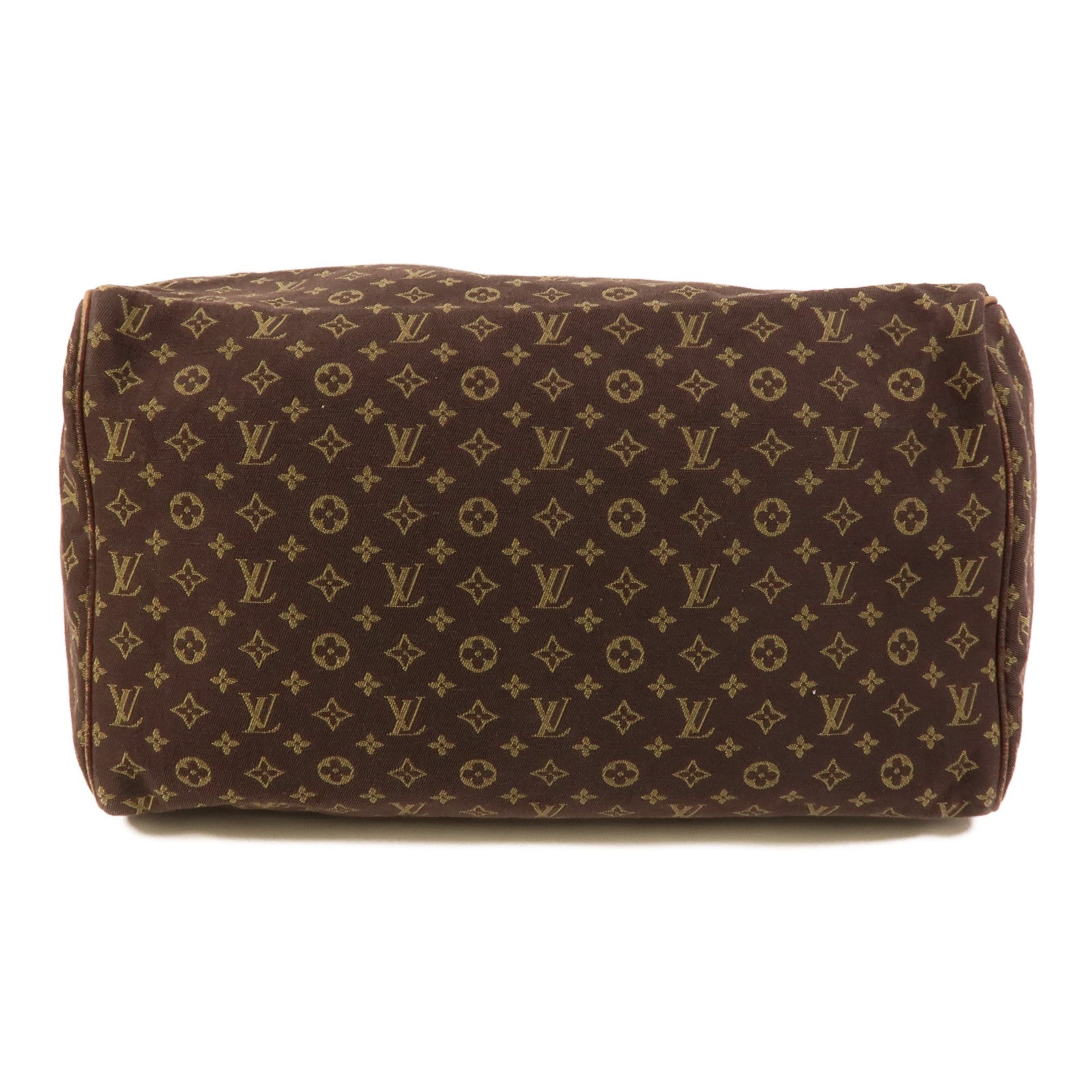 LOUIS VUITTON Monogram Mini Lin Speedy 30金扣手挽袋