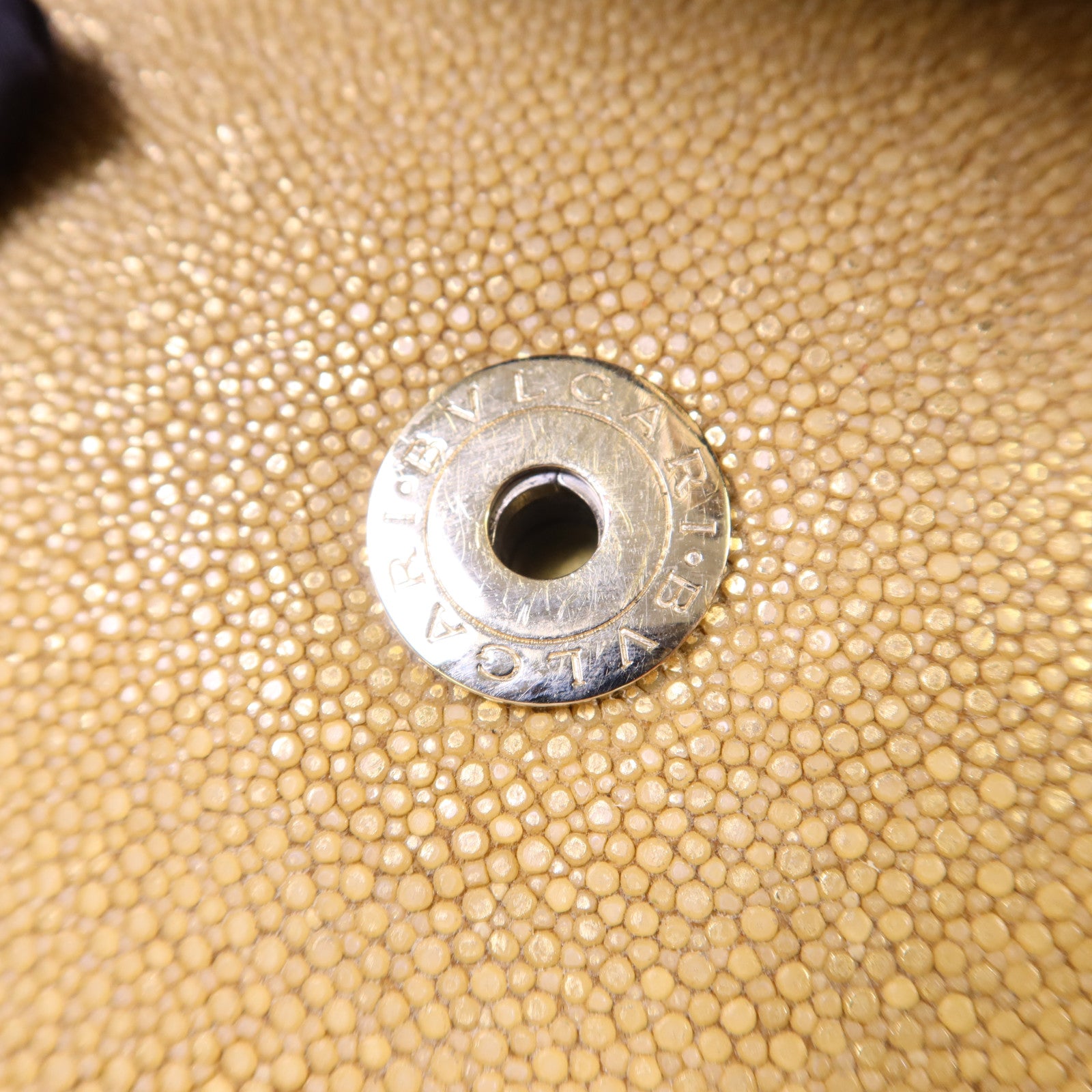 BVLGARI 魔鬼魚皮革Serpenti Forever金扣鏈帶肩背袋